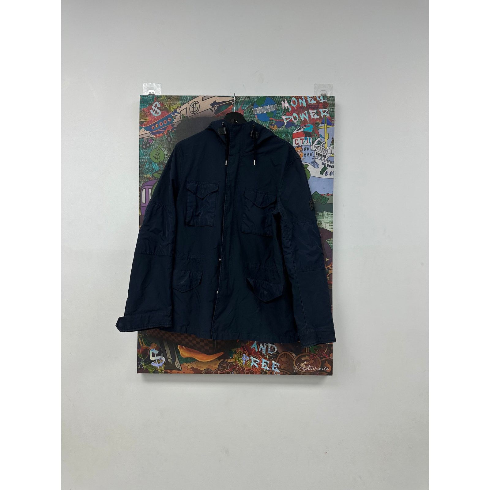 Mackage Mackage Parka Navy Used 42 (US XL) Size US XL / EU 56 / 4 - 1 Thumbnail