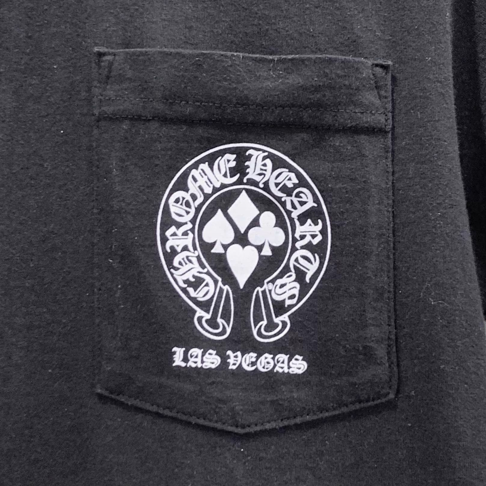 Chrome Hearts Chrome Hearts Las Vegas Limited Black SS Tee Size US S / EU 44-46 / 1 - 5 Thumbnail