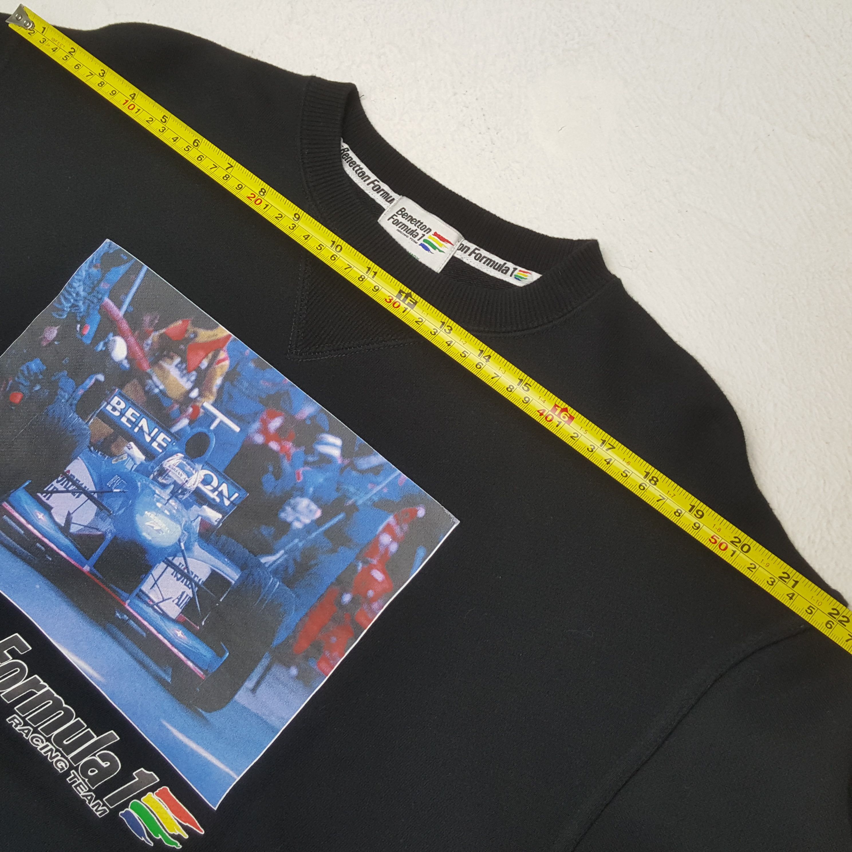 Benetton Benetton Formula 1 Racing Team Sweatshirt RR11 Size US M / EU 48-50 / 2 - 4 Thumbnail