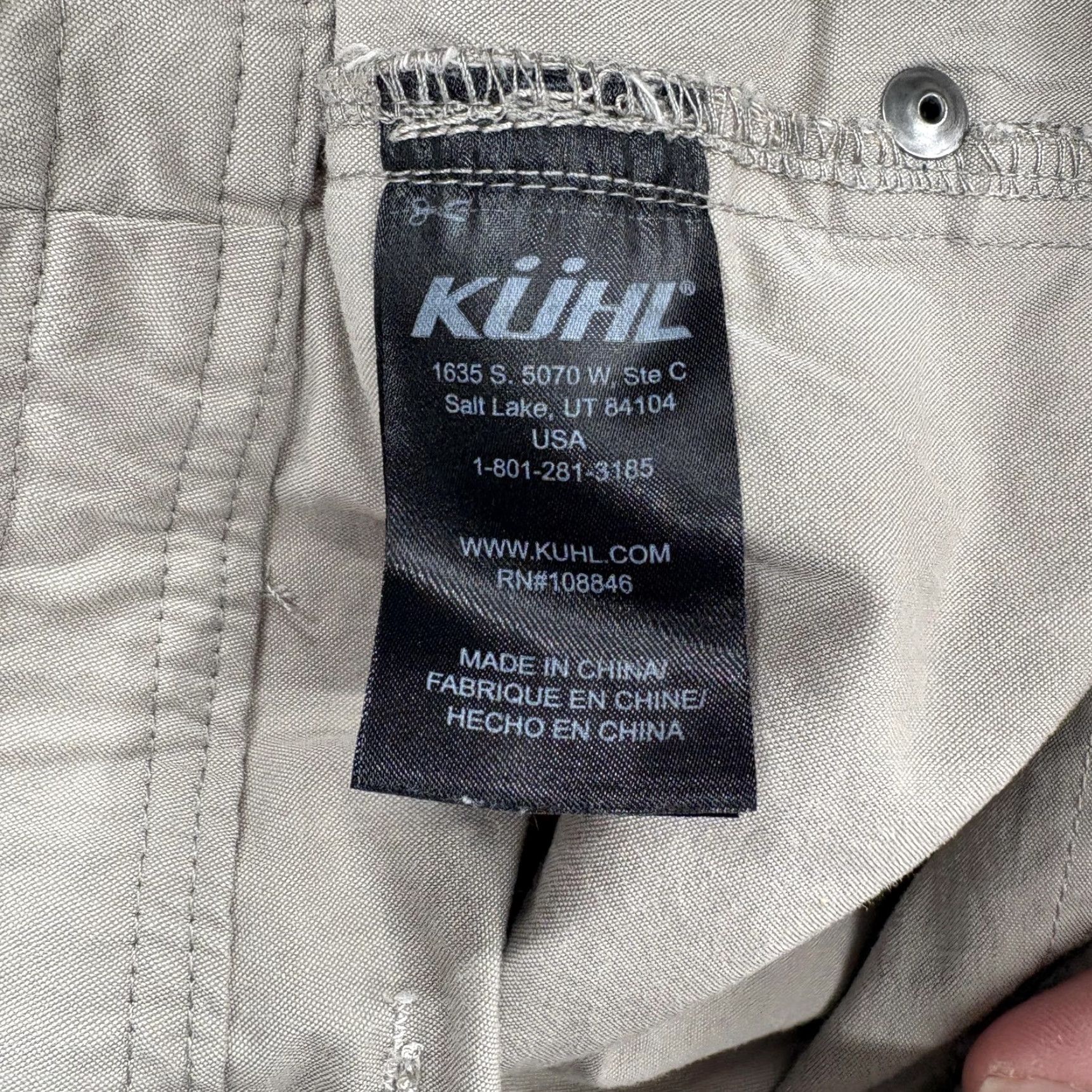 Vintage Kühl Legendary Pants Womens 4 Regular Khaki Hiking Outdoor Straight Leg Trail Pants Size 27" / US 4 / IT 40 - 7 Thumbnail