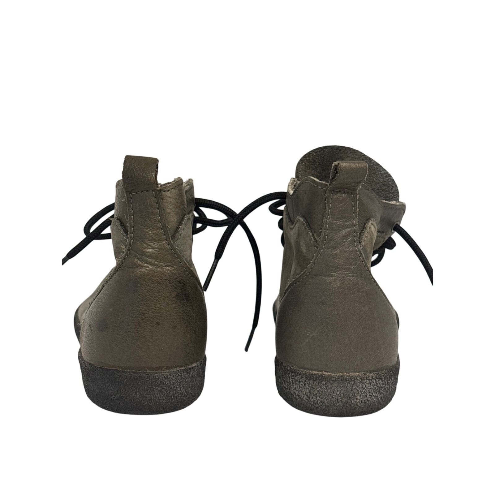 Nike Vintage 80s Nike i.e. Grey Leather Lace Up shoe w7 880406 T2 Size US 7 / IT 37 - 6 Thumbnail