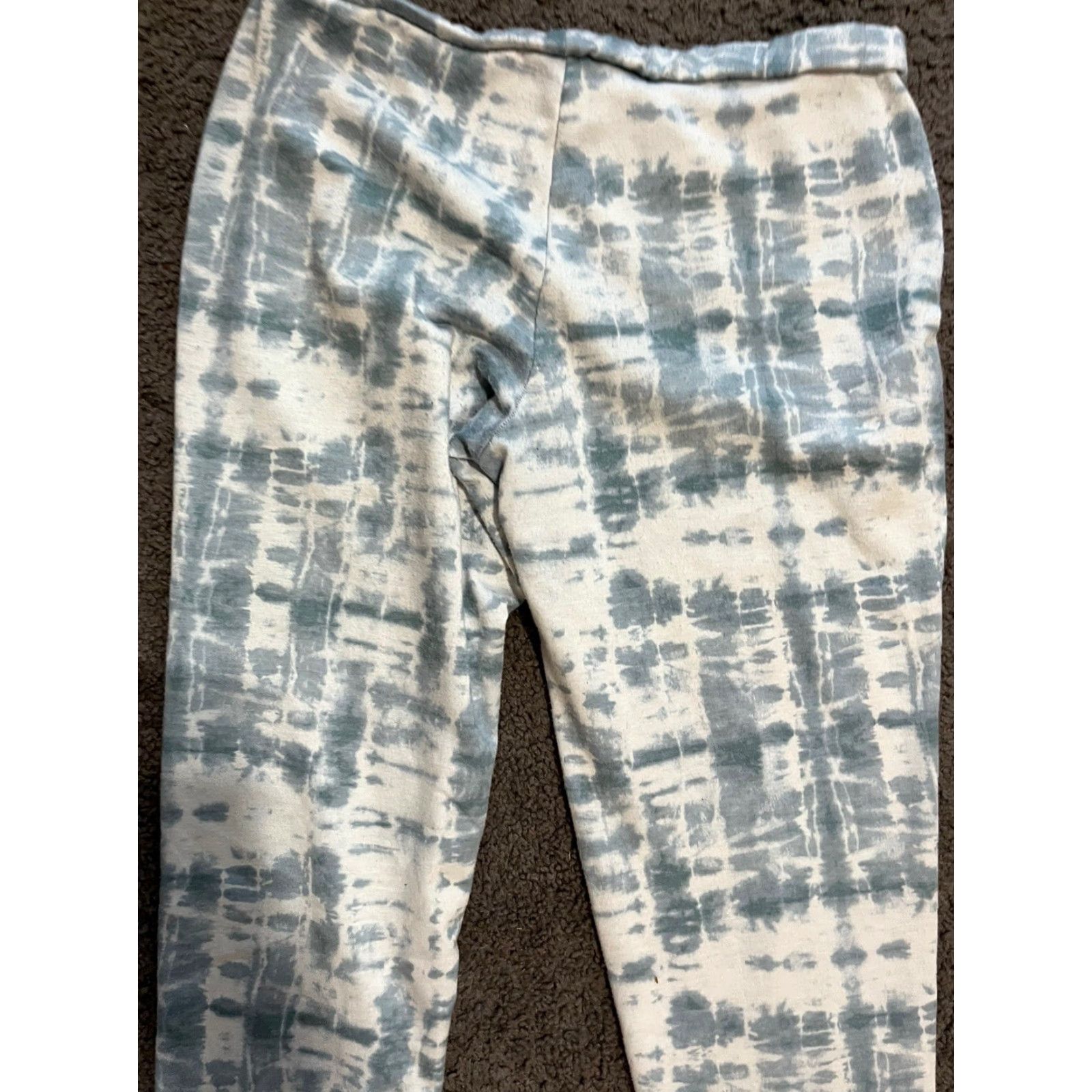 Lucky Brand Lucky Brand Pajama Pants Women's Medium Drawstring Blue Floral Sleepwear Size 32" / US 10 / IT 46 - 4 Thumbnail