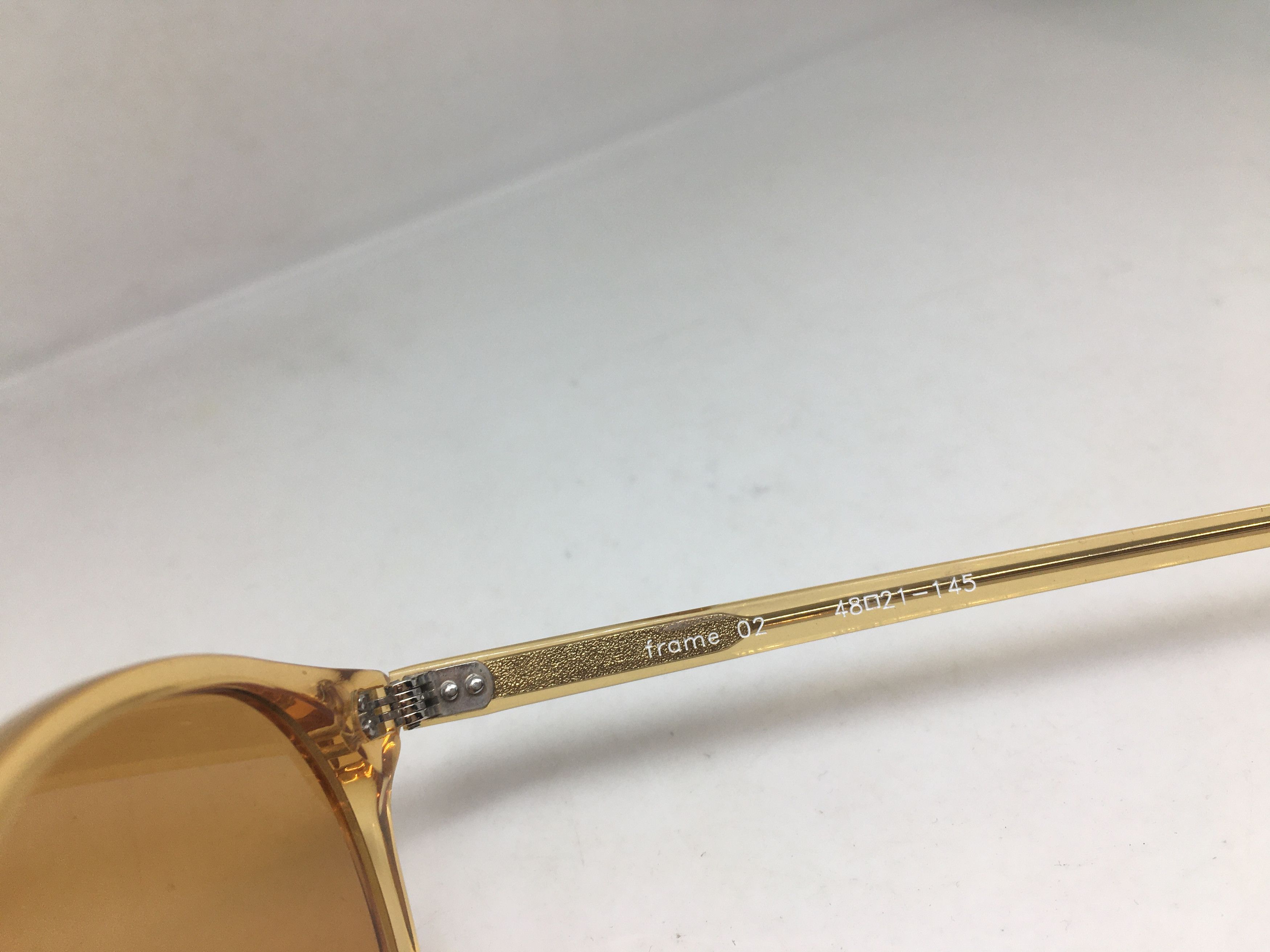 Other Handmade Clear Acetate Key Hole Bridge WARHOL Sunglasses Size ONE SIZE - 4 Thumbnail