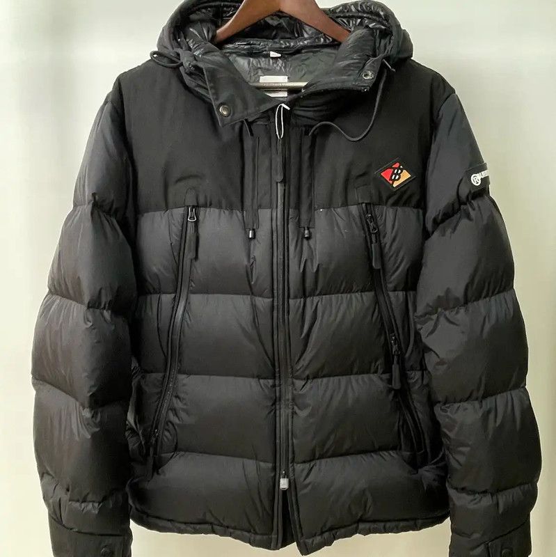 Burberry Burberry Black Men's Down Jacket Size US XXL / EU 58 / 5 - 1 Thumbnail
