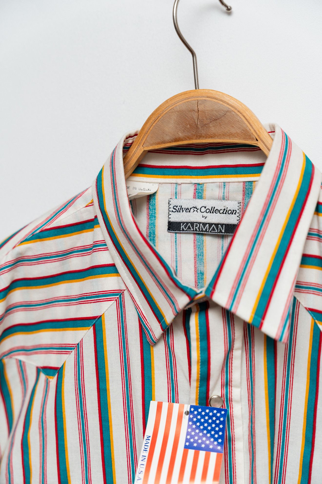 Other DEADSTOCK Vintage Karman Western Shirt Size US L / EU 52-54 / 3 - 2 Thumbnail