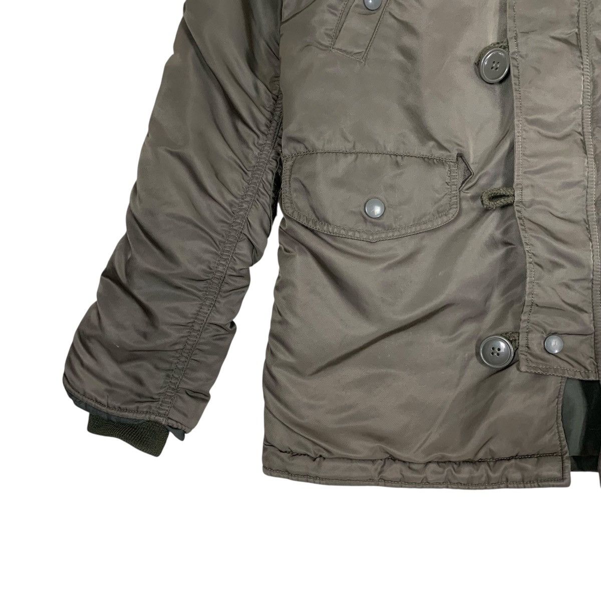 Alpha Industries Vintage Alpha Industries Military Streetwear Parkas Jacket Size US S / EU 44-46 / 1 - 5 Thumbnail