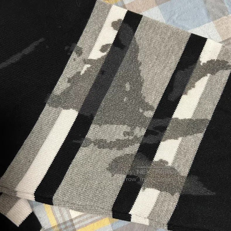 Givenchy Givenchy Rottweiler Striped Knit Sweatshirt Size US XS / EU 42 / 0 - 4 Thumbnail