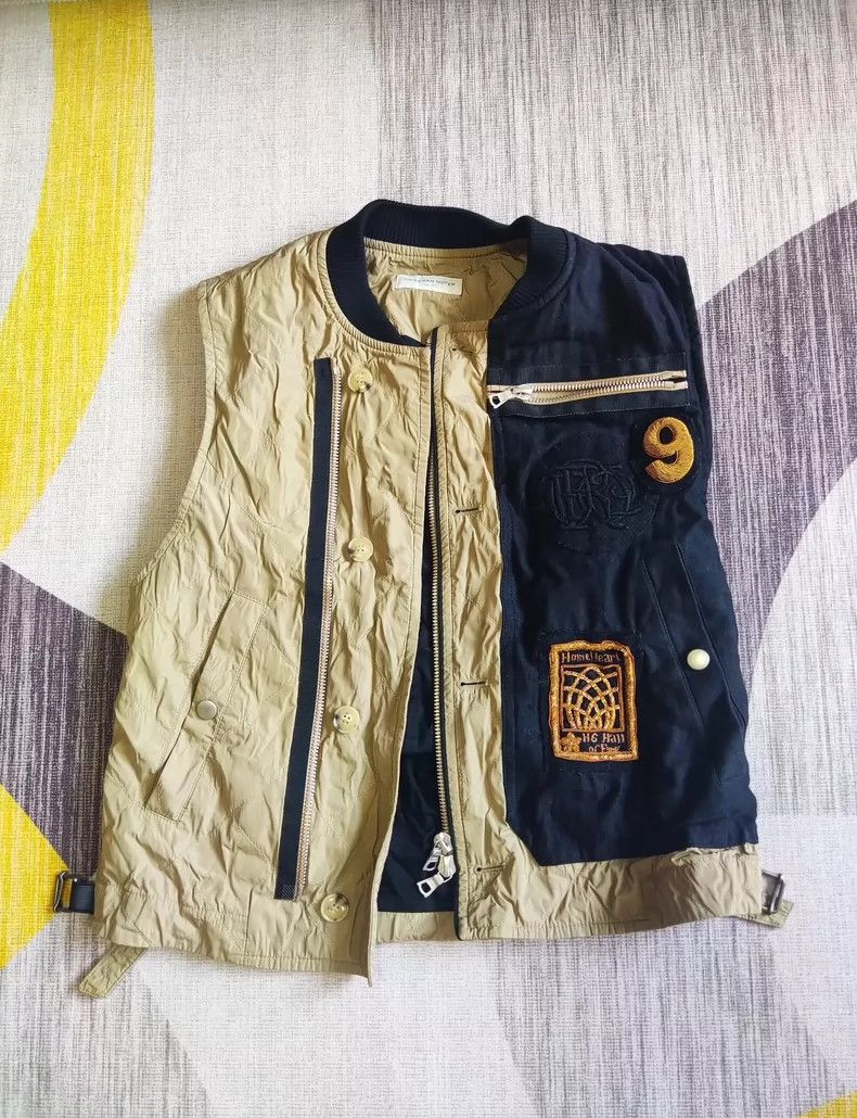 Dries Van Noten Dries Van Noten Contrast Panel Vest -dmc Size US M / EU 48-50 / 2 - 1 Thumbnail