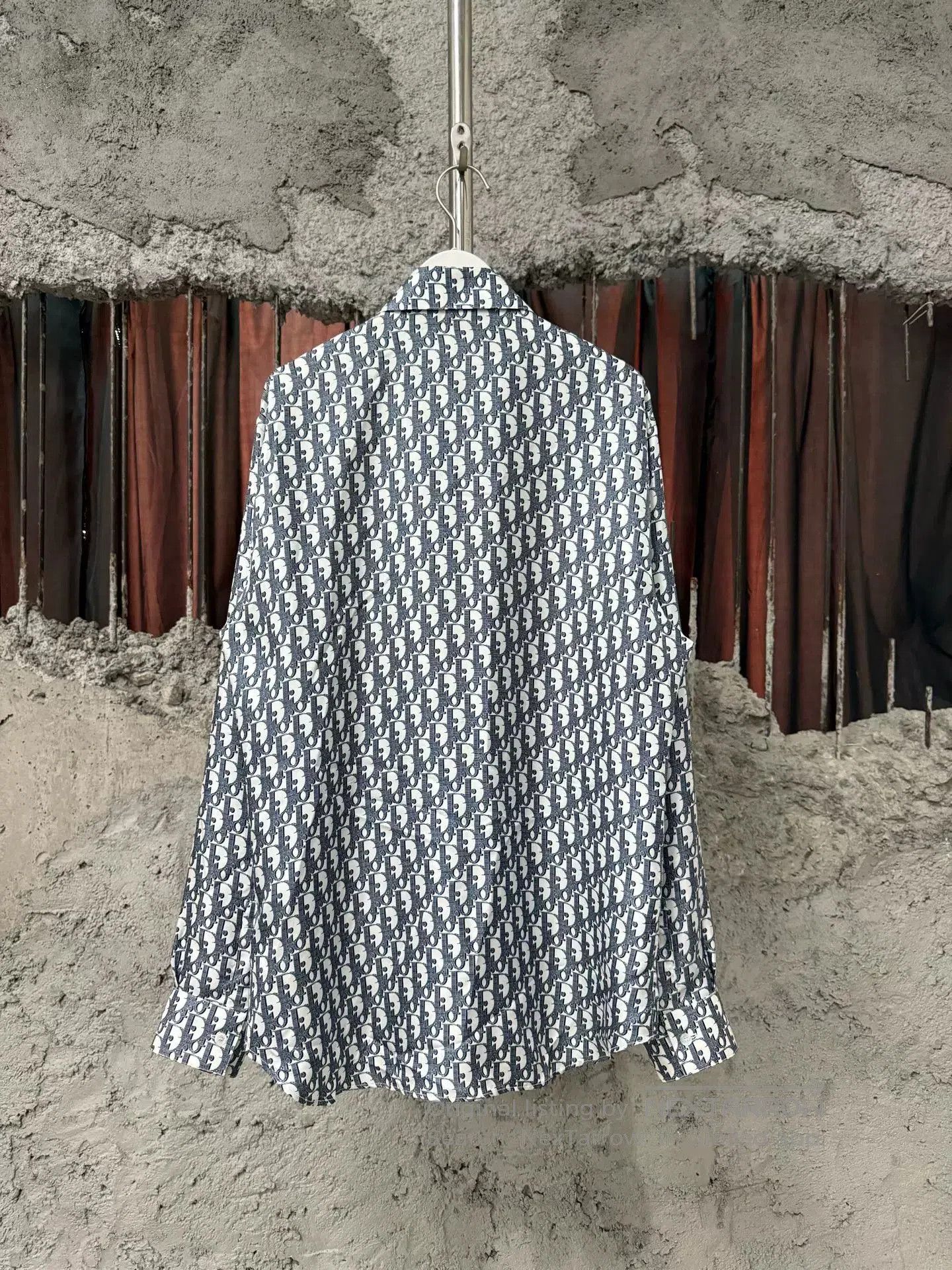 Dior Dior Silk Printed Long Sleeve Shirt. Size US M / EU 48-50 / 2 - 2 Thumbnail