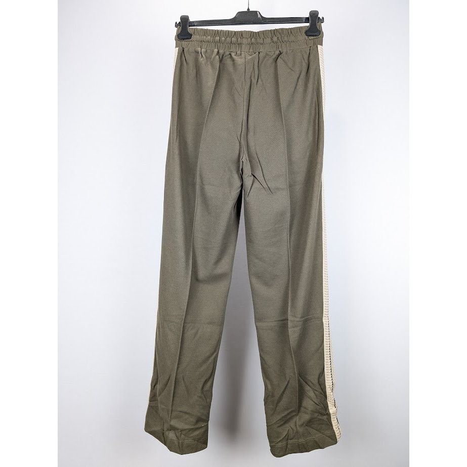 Palm Angels o1rshd1 Monogram Piquet Track Pant in Brown Off White Size US 34 / EU 50 - 13 Thumbnail