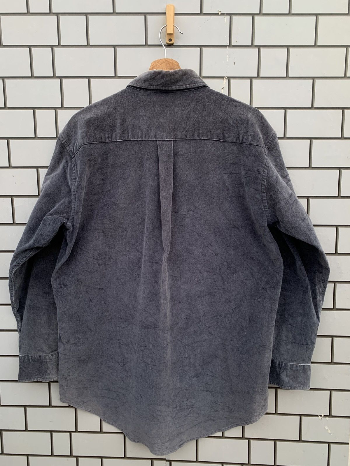 Burberry Vintage Burberry London Corduroy Nova Check Button Ups Size US M / EU 48-50 / 2 - 2 Thumbnail