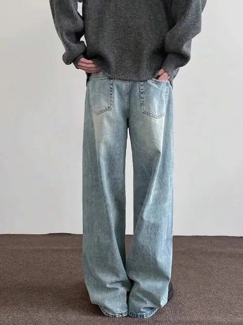 Japanese Brand × Vintage Casual Vintage loose fit jeans denim Size US 30 / EU 46 - 3 Thumbnail