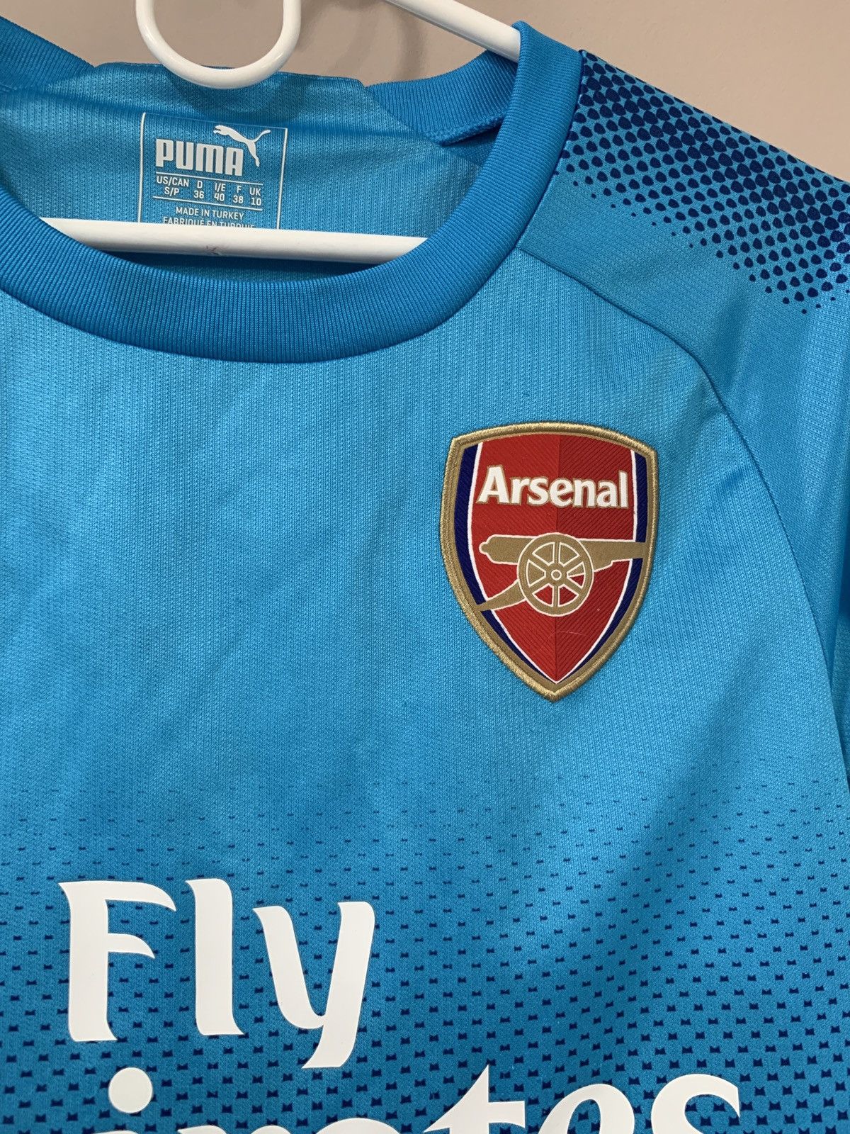Puma Womens Arsenal London Away Football Shirt Puma Soccer Size S Size S / US 4 / IT 40 - 7 Thumbnail