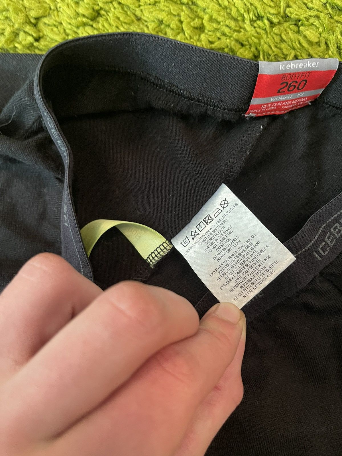 Icebreaker Icebreaker 100% merino wool thermo layer leggings pants Size 26" / US 2 / IT 38 - 6 Thumbnail
