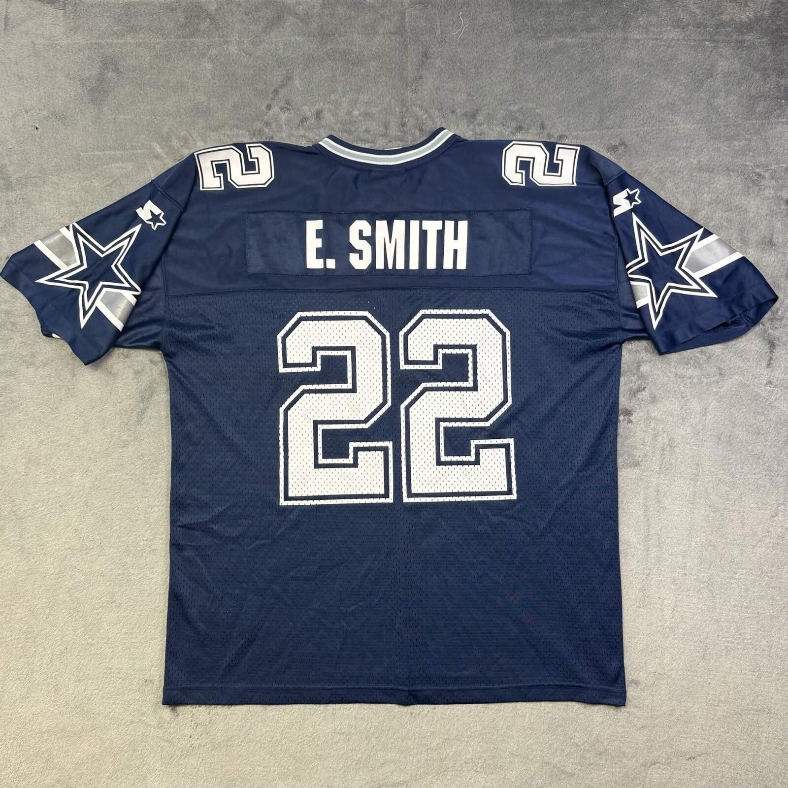 Starter Starter Vintage Dallas Cowboys Emmitt Smith #22 Jersey Size ONE SIZE - 2 Thumbnail