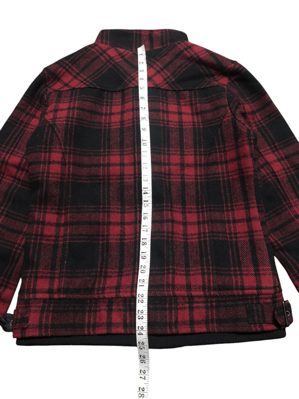 In The Attic In The Attic Plaid Peacock Zipper Jacket Wool Punk Style Size US M / EU 48-50 / 2 - 23 Thumbnail