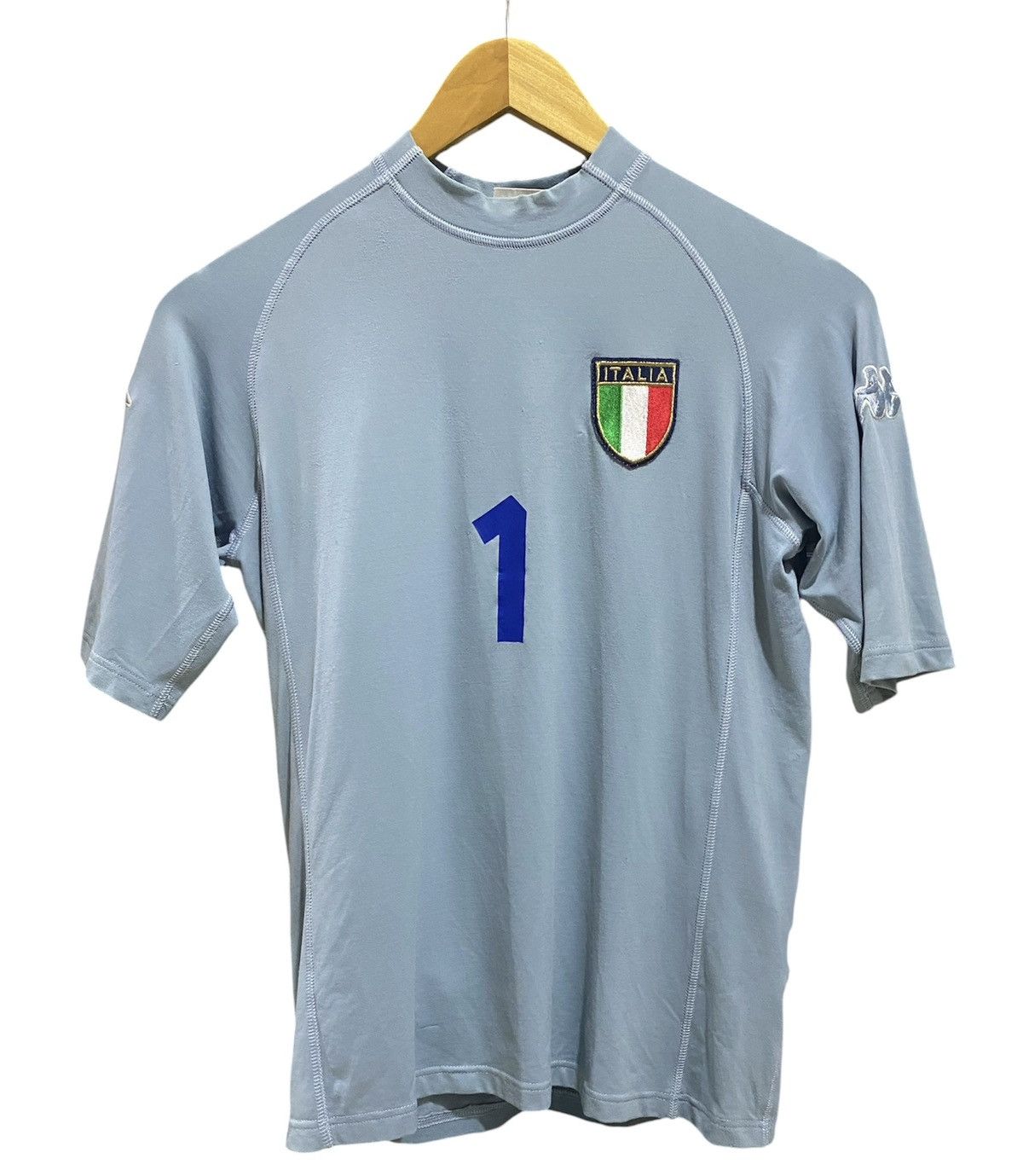 Kappa Rare Vintage Italy Goalkeeper Jersey Francesco Toldo Size US S / EU 44-46 / 1 - 2 Thumbnail