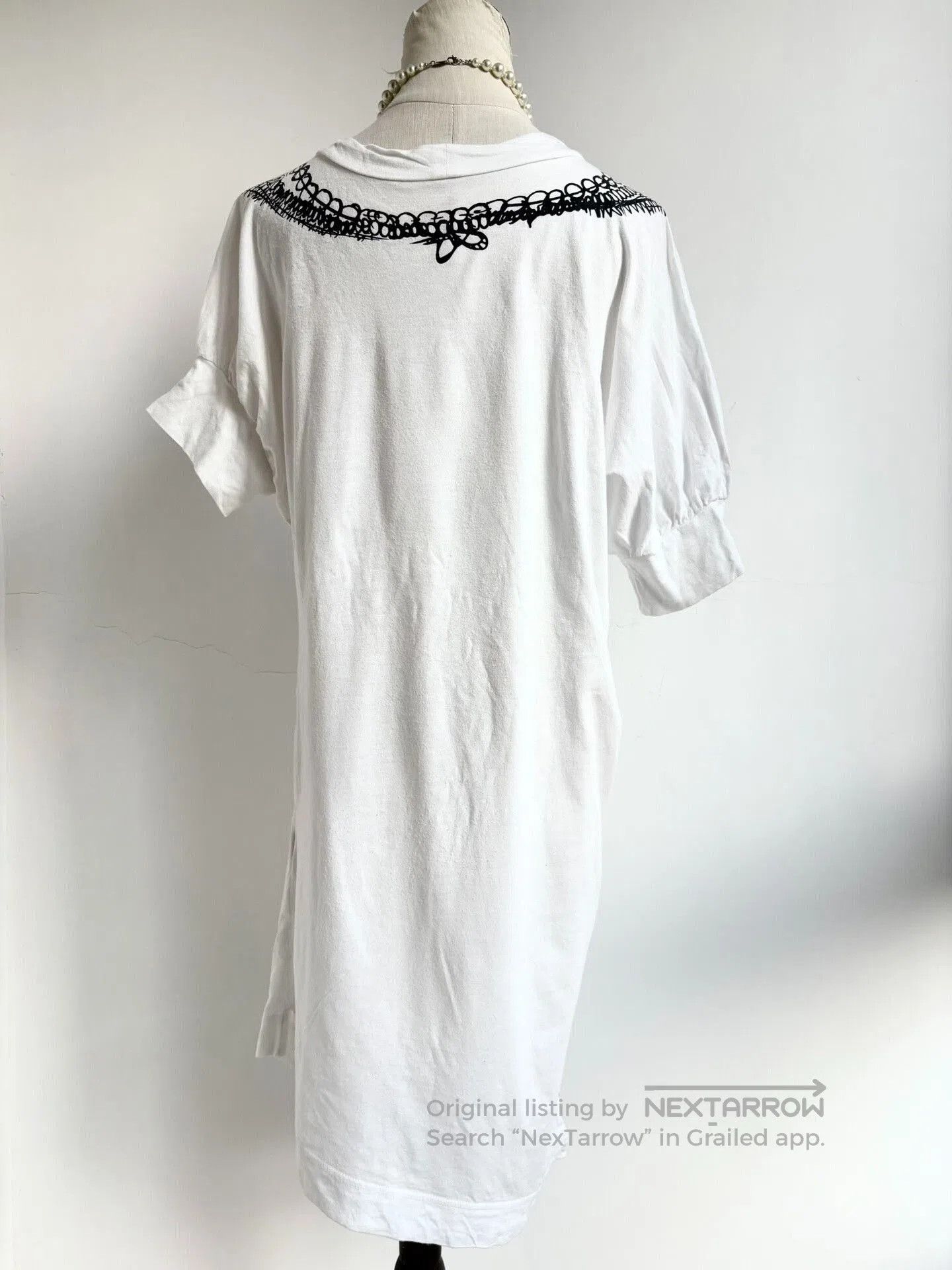 Vivienne Westwood Vivienne Westwood White Chain Print Dress. Size M / US 6-8 / IT 42-44 - 5 Thumbnail