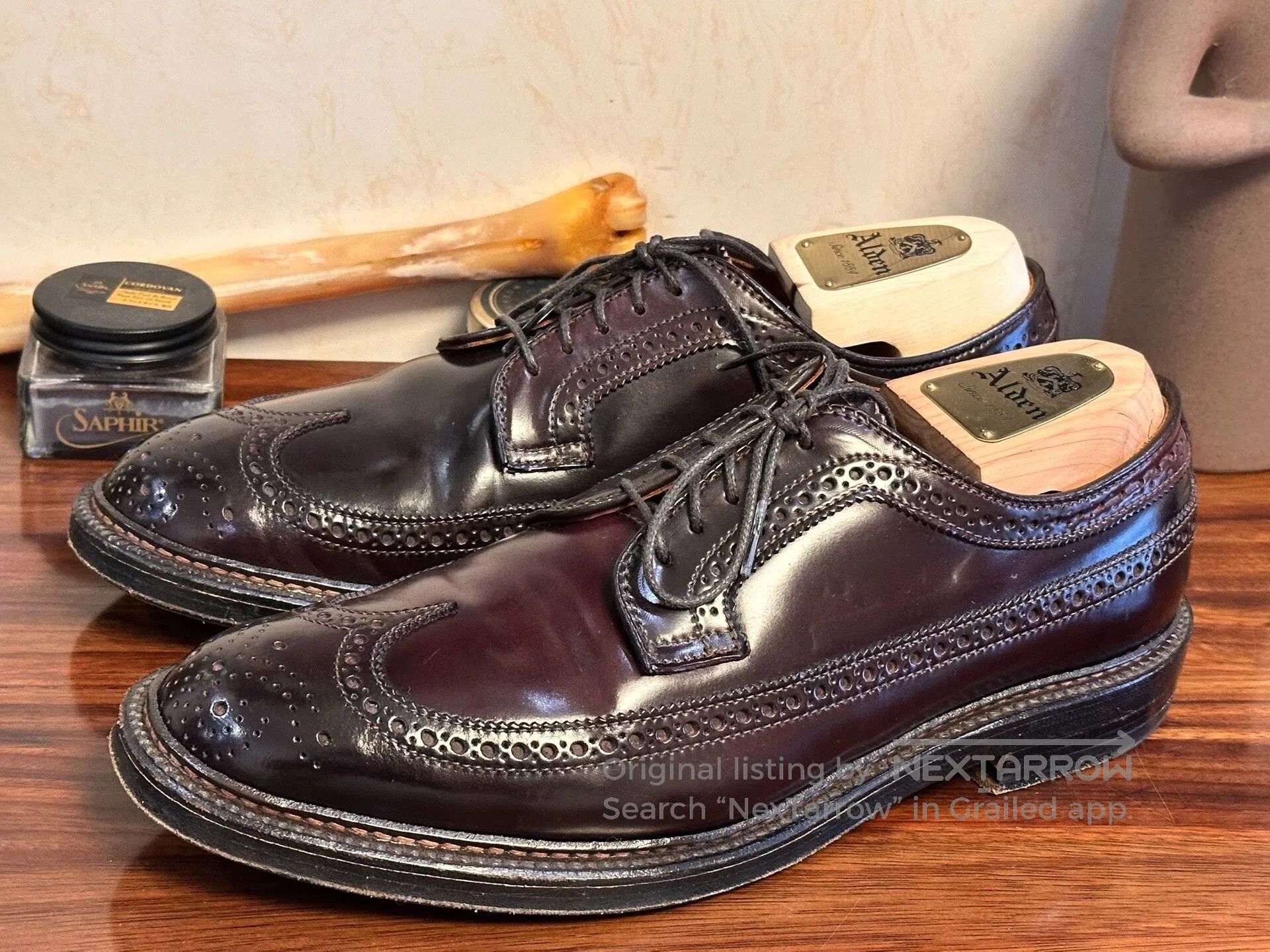 Alden Alden Longwing 975 Boot. Size US 8 / EU 41 - 3 Thumbnail