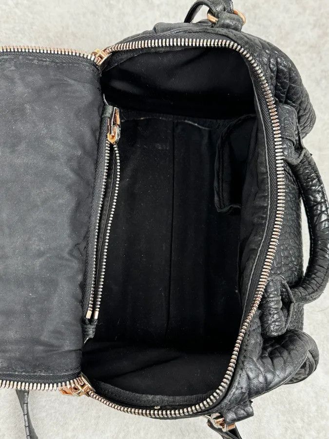 Alexander Wang Alexander Wang Black Studded Grained Leather Shoulder Bag Size ONE SIZE - 6 Thumbnail
