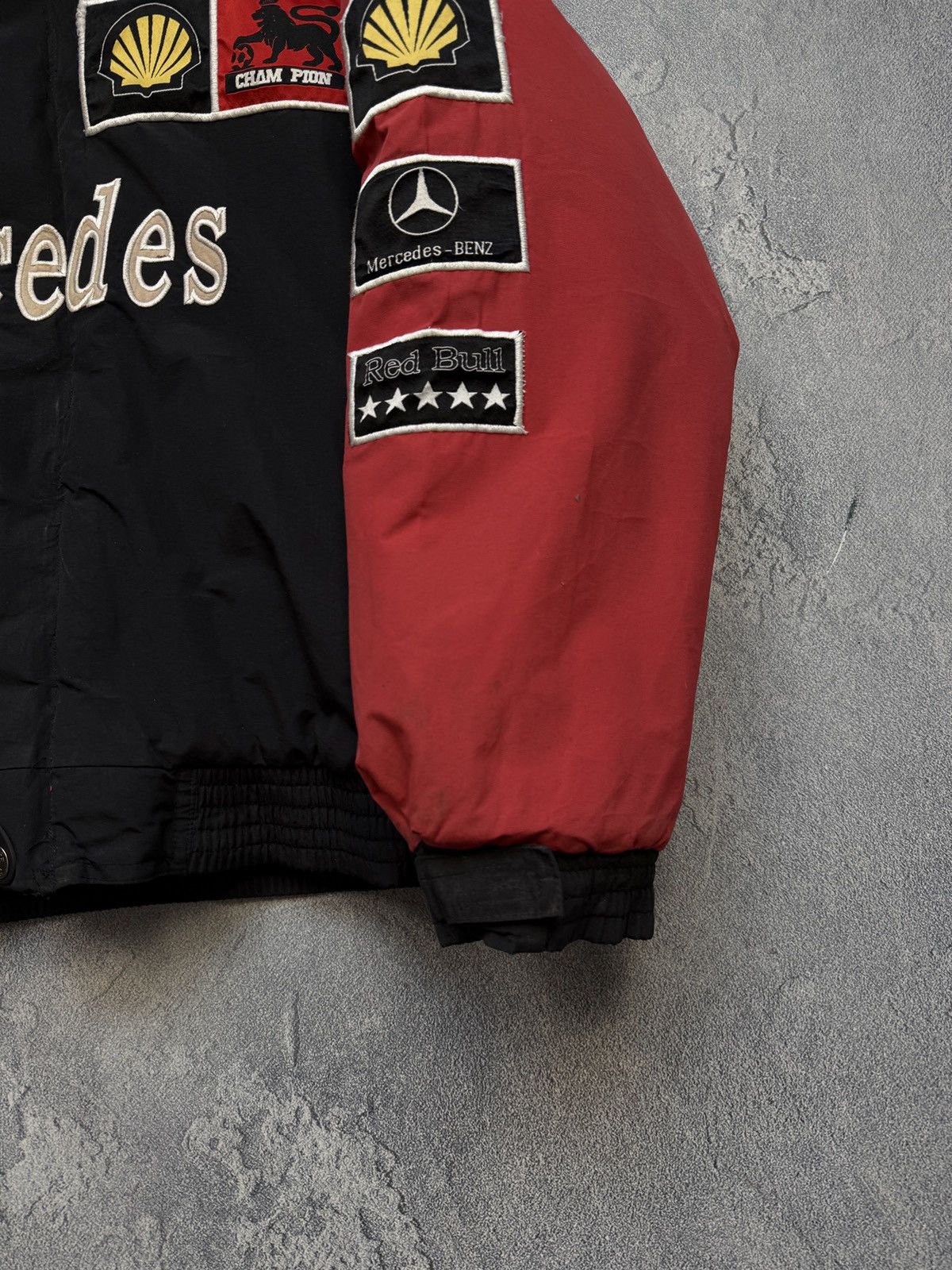 Marlboro 🟤 Crazy Mercedes Marlboro Racing Vintage Jacket🟤 Size US M / EU 48-50 / 2 - 4 Thumbnail