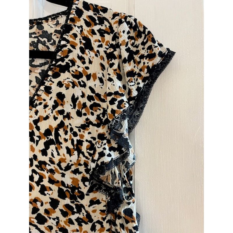 Zadig & Voltaire Zadig and Voltaire Animal Print Dress - X-small Size XS / US 0-2 / IT 36-38 - 3 Thumbnail