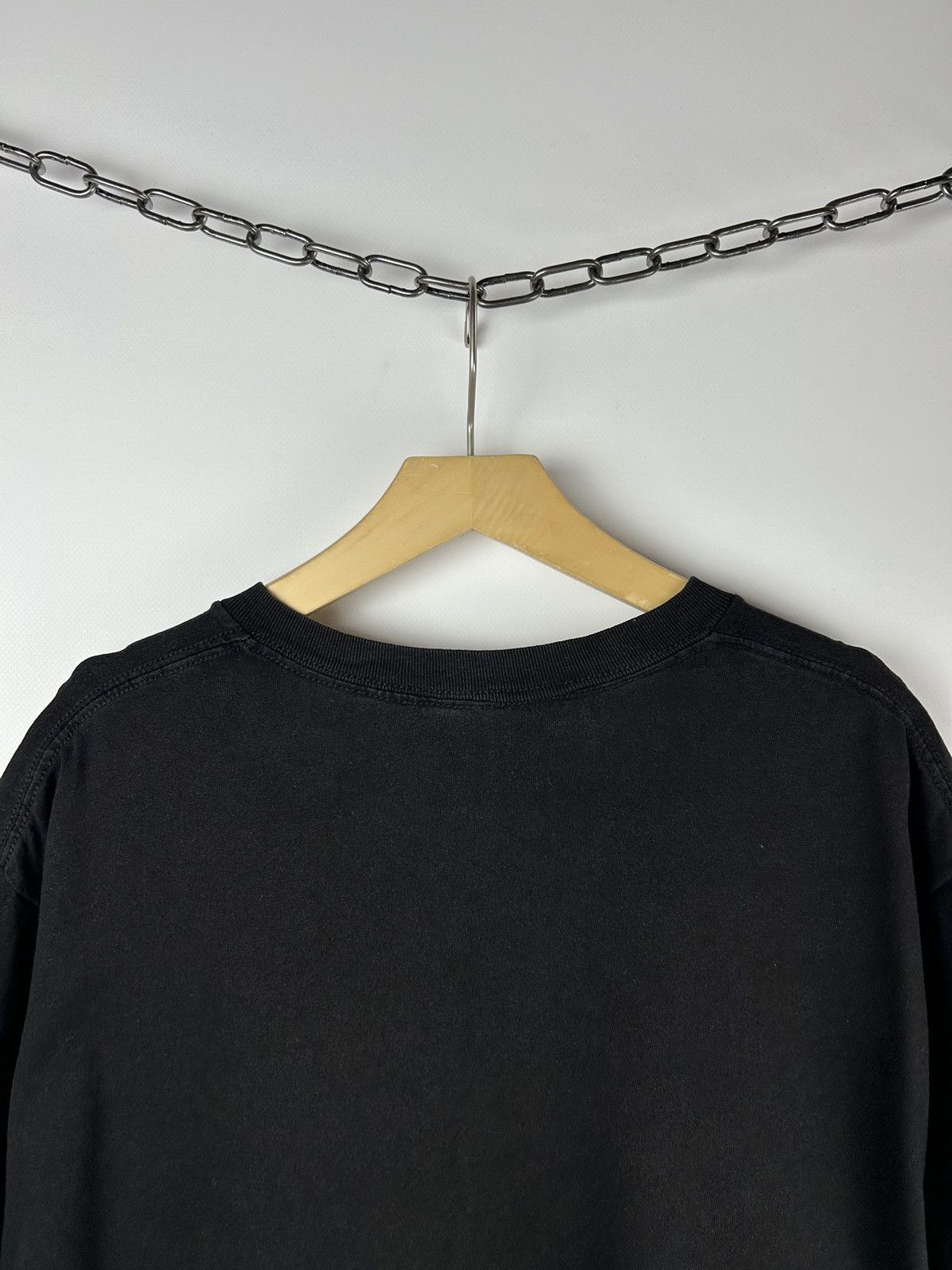 Designer × Pleasures Pleasures T-Shirt Mens Size M Black Top Big Logo Y2K Size US L / EU 52-54 / 3 - 6 Thumbnail