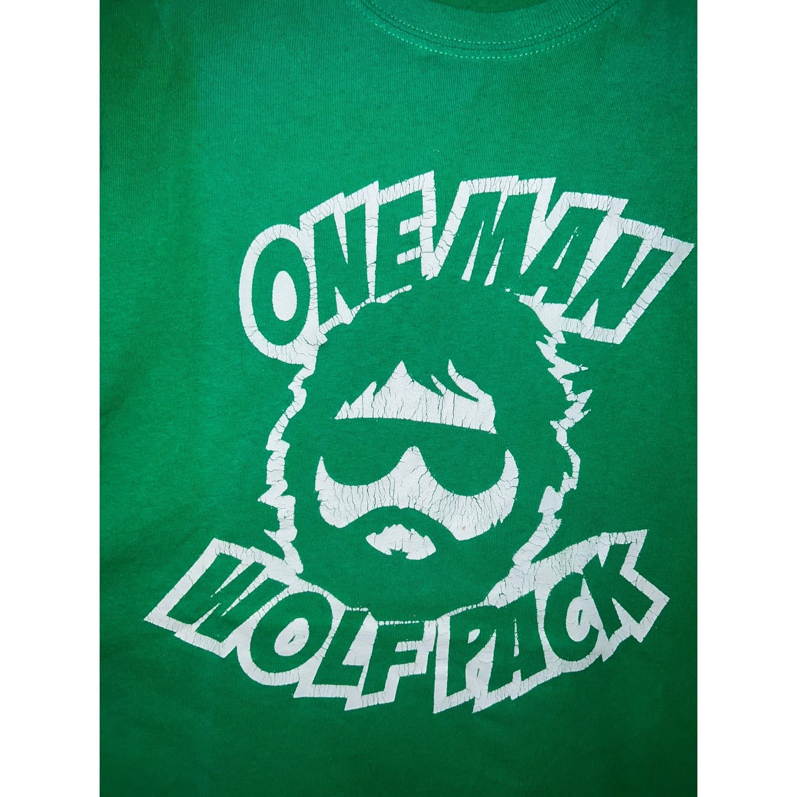 Gildan One Man Wolf Pack Shirt The Hangover Green Movie Tee L Large Size US L / EU 52-54 / 3 - 2 Thumbnail