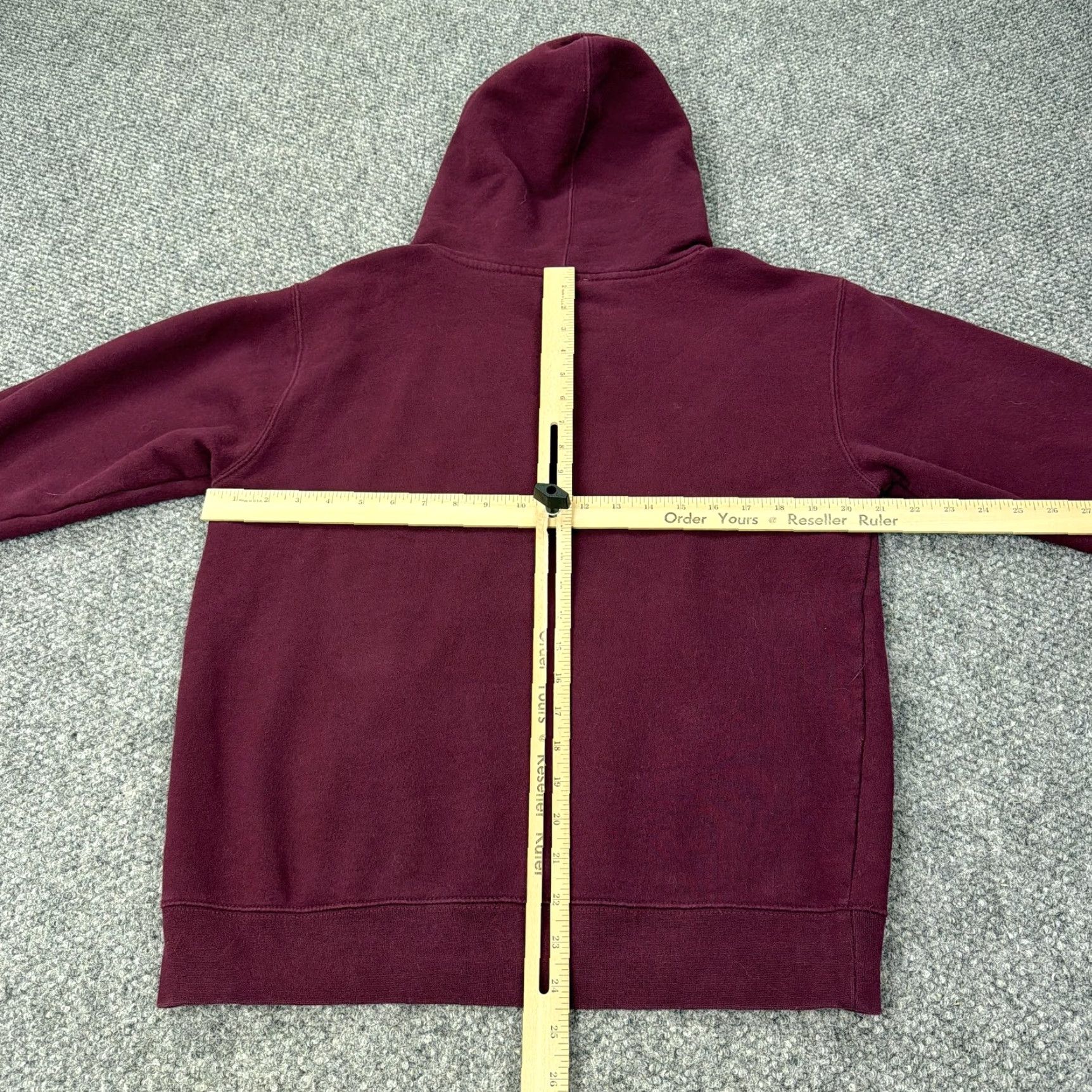 Vintage Stio Hoodie Mens Small Maroon Pullover Graphic Print Outdoor Fleece Hooded Pockets Logo Shirt/Hoody Size US S / EU 44-46 / 1 - 7 Thumbnail