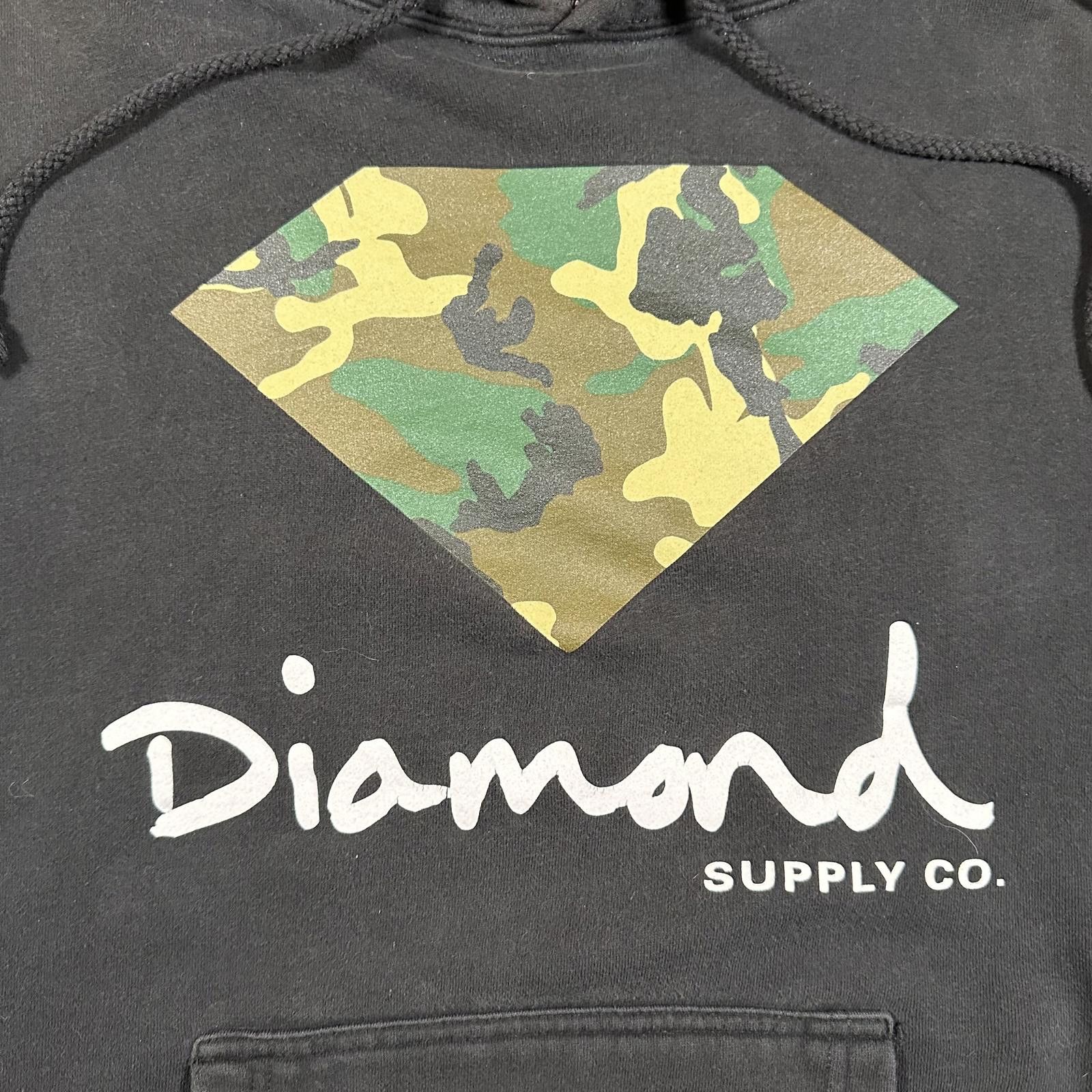 Diamond Supply Co. Diamond Supply Co. Mens Sweatshirt Hoodie Black Camouflage Size US M / EU 48-50 / 2 - 3 Thumbnail