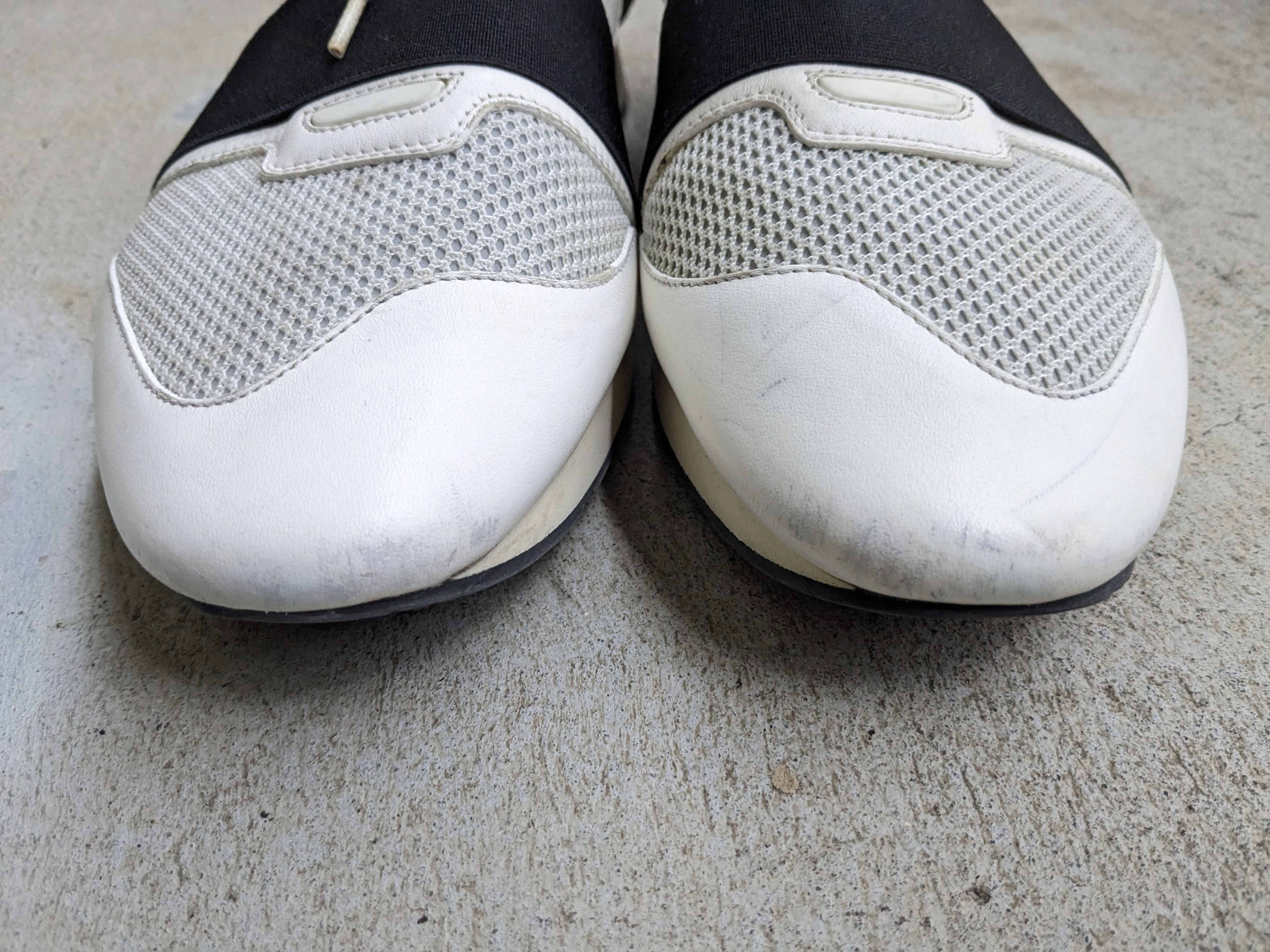 Balenciaga Balenciaga Race Runner White 12 45 Low Size US 12 / EU 45 - 2 Thumbnail