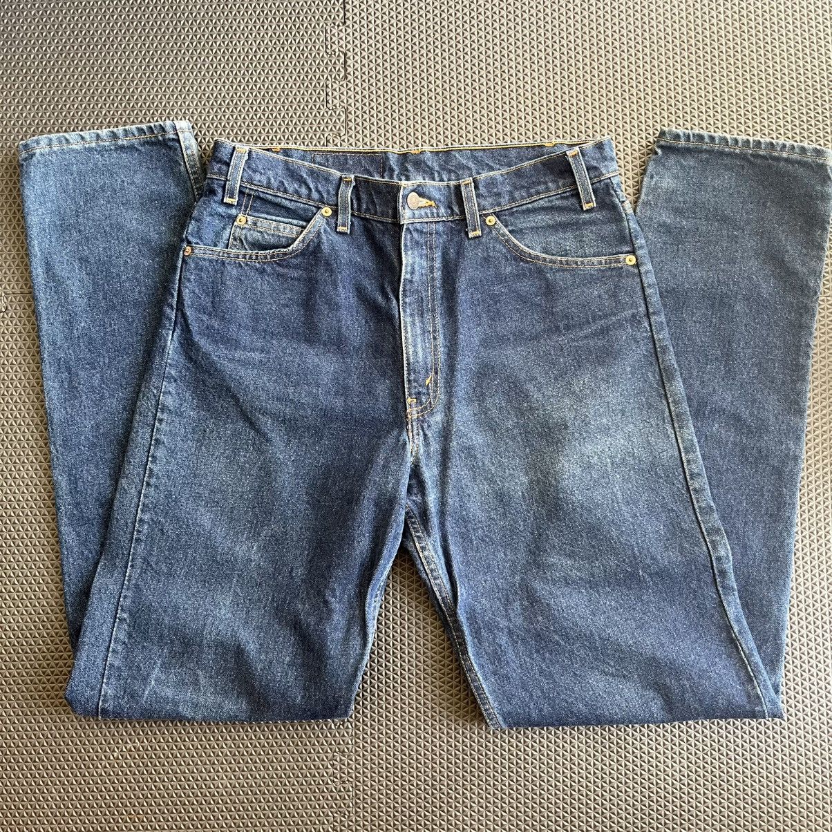 Levi's VTG Levi’s Orange Tab 550 Relaxed Fit Tapered Leg Jeans 34 Size US 34 / EU 50 - 4 Thumbnail