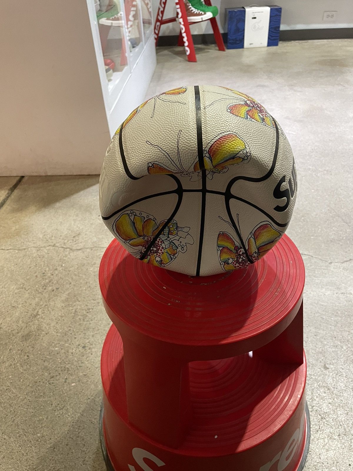 Supreme Gonz Butterfly Spalding Basketball