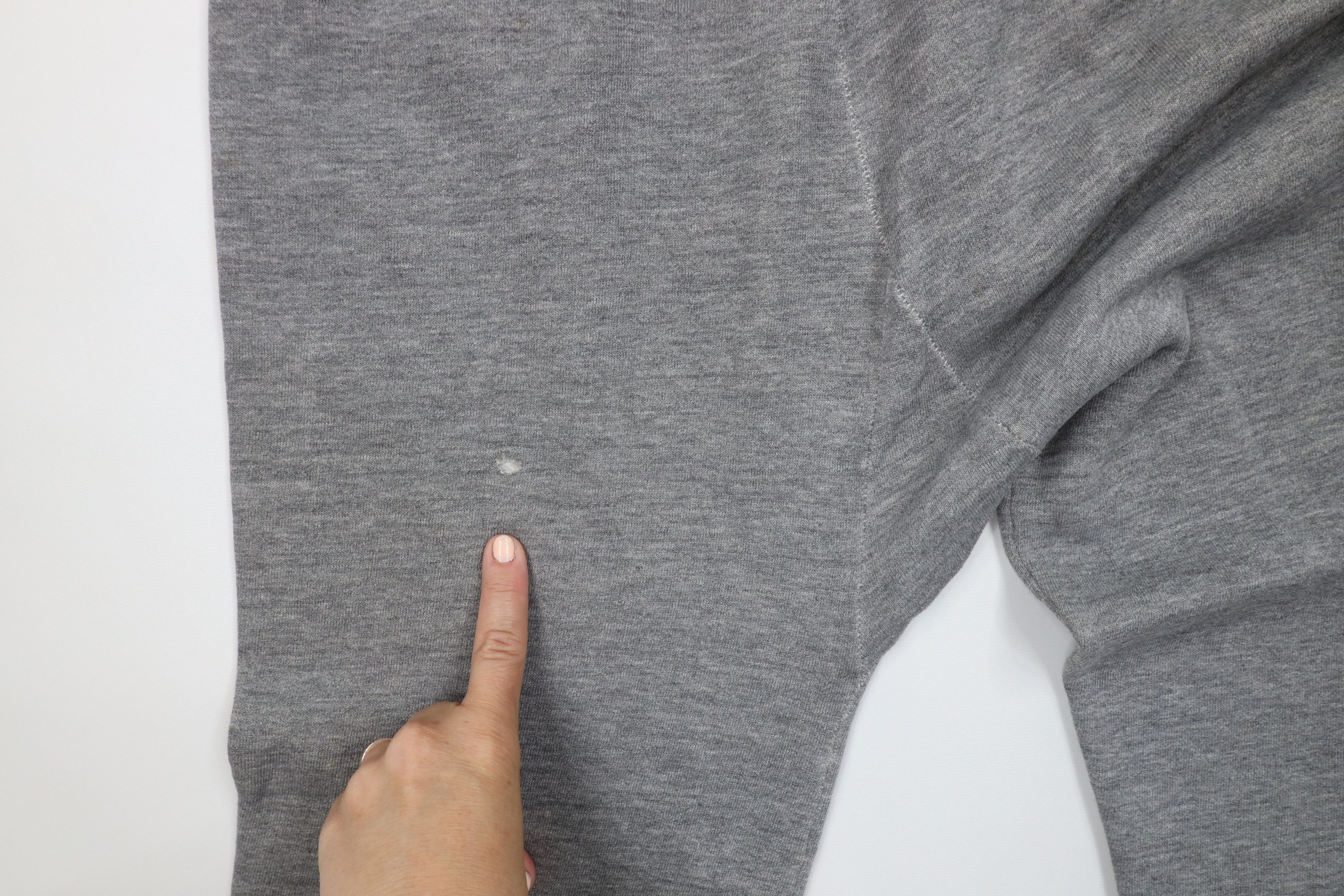 Vintage Vintage 70s Streetwear Triblend Sweatpants Heather Gray USA Size US 36 / EU 52 - 14 Thumbnail