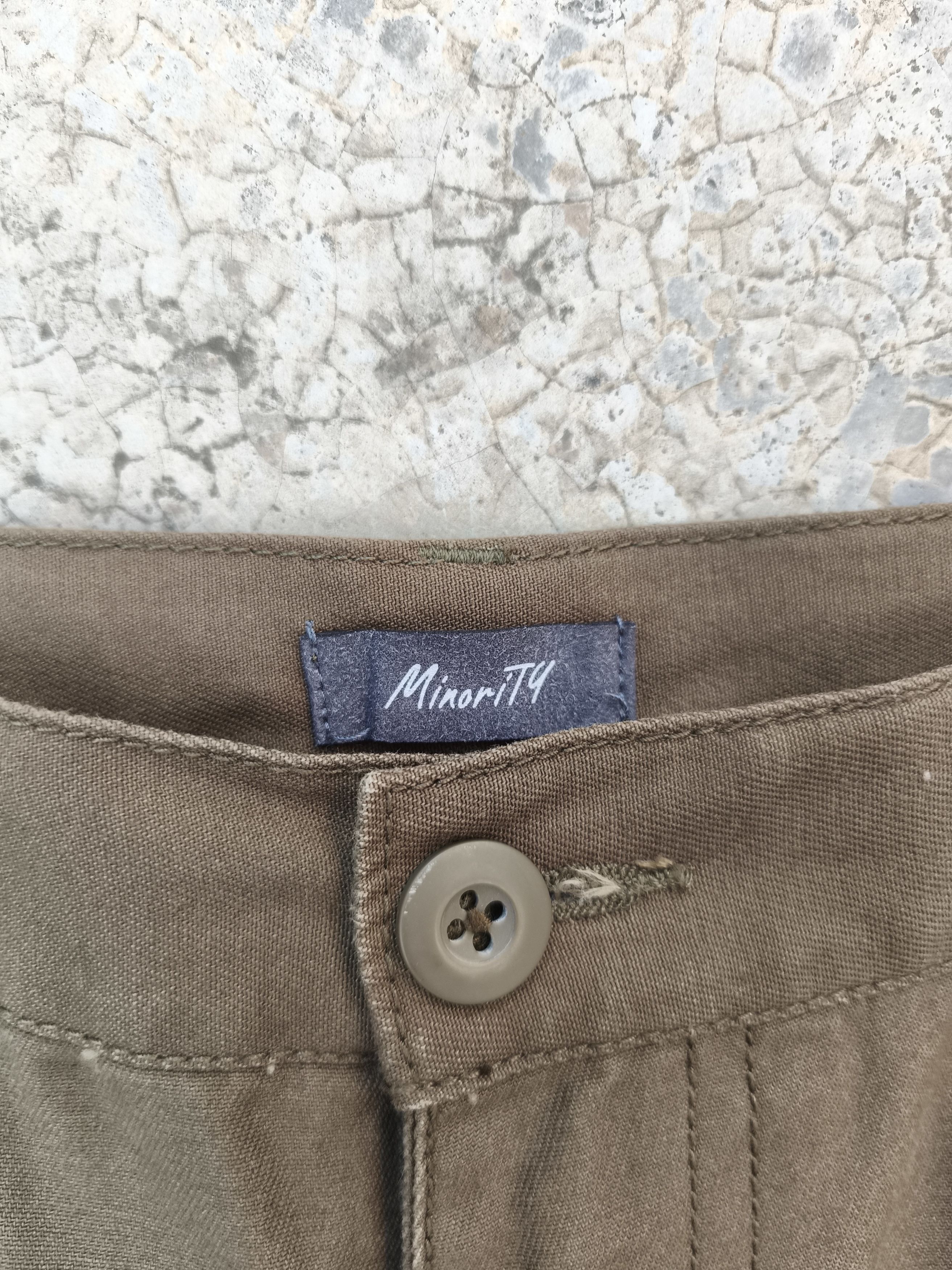 Japanese Brand Minority Cargo Pants Olive Green Size US 32 / EU 48 - 9 Thumbnail