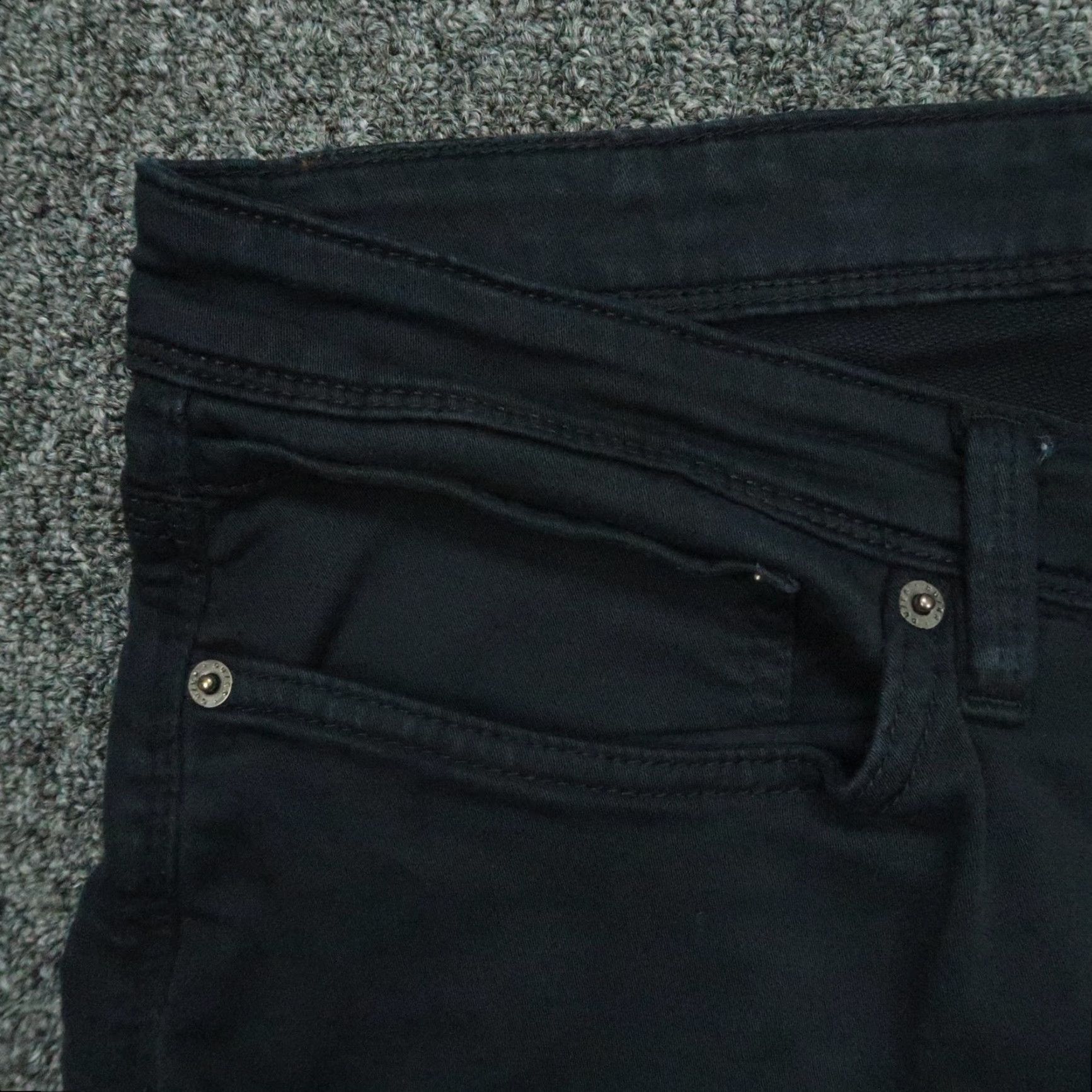 DUER DUER N2X Relaxed Taper Pants Mens 38x26 Blue Casual Workwear Travel Size US 38 / EU 54 - 3 Thumbnail