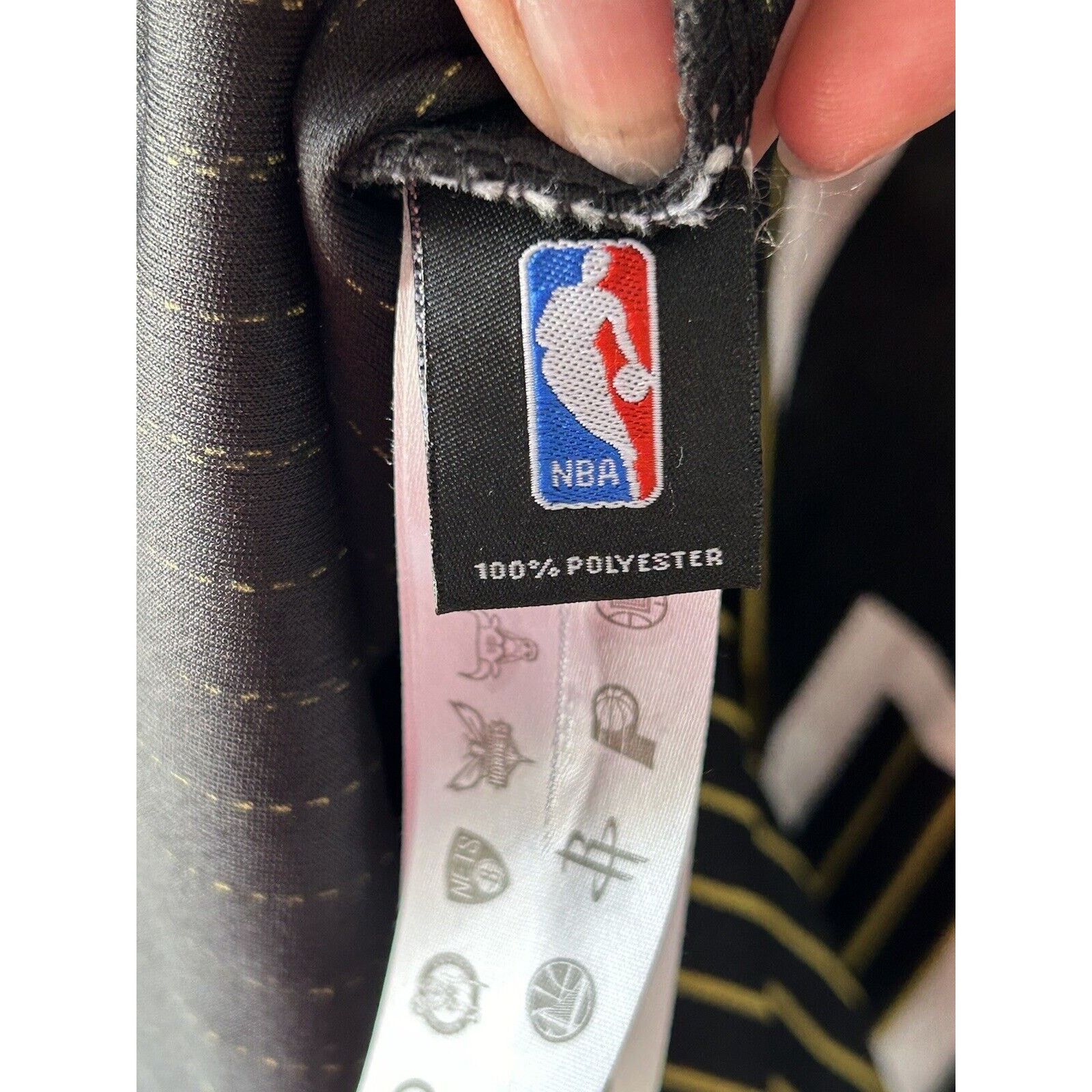 NBA Stephen Curry Golden State Warriors NBA #46 Alternate Jersey Size US M / EU 48-50 / 2 - 6 Thumbnail