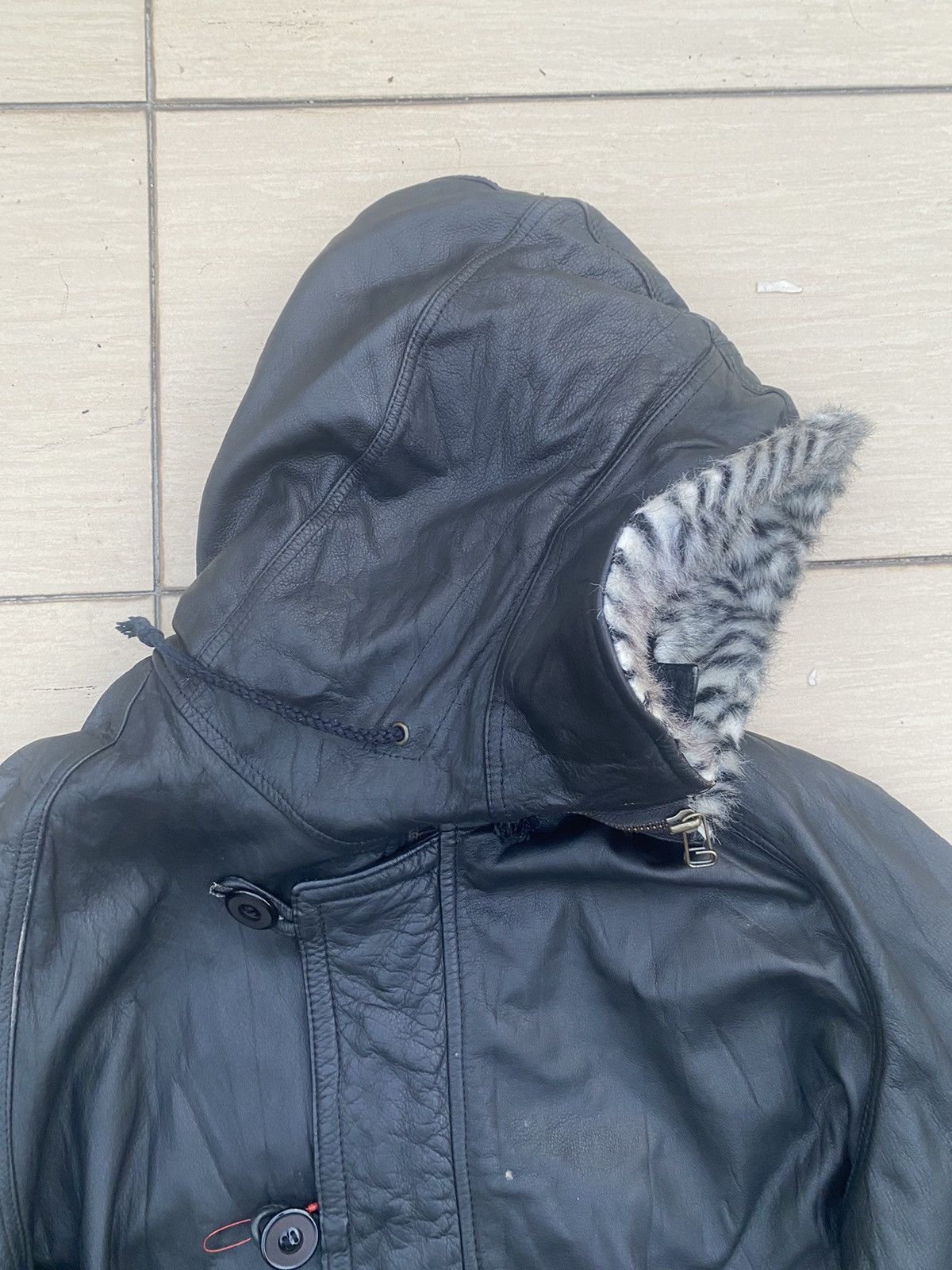 Valentino × Vintage valentino uomo vintage leather jacket Size US L / EU 52-54 / 3 - 2 Thumbnail