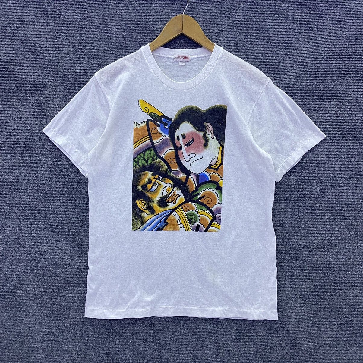 Vintage Vintage Tee Atomy Ace Art Design Size US L / EU 52-54 / 3 - 1 Thumbnail