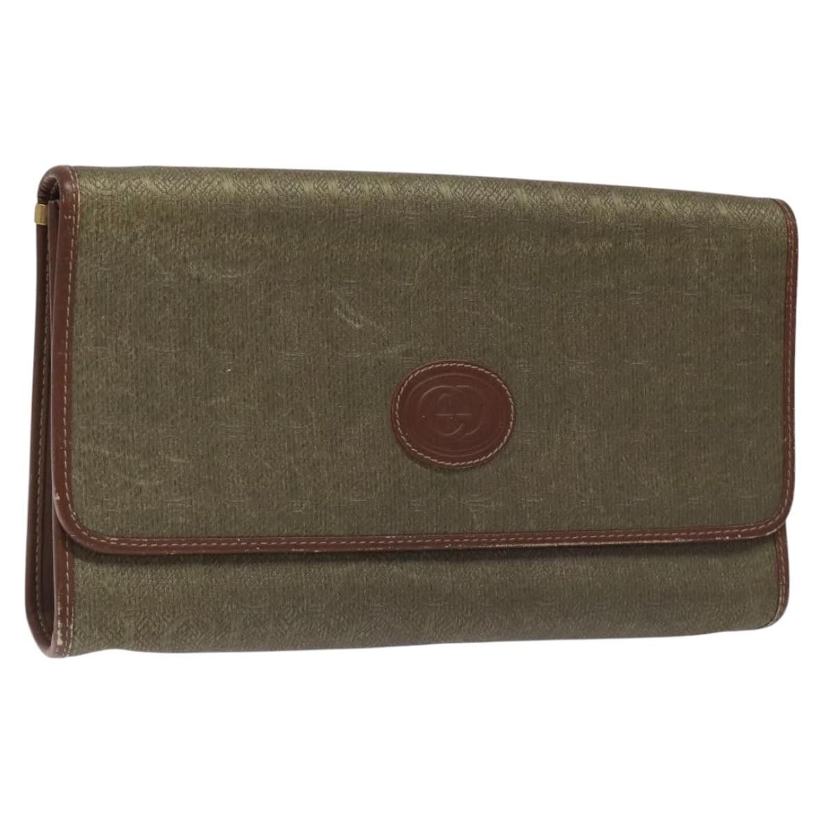 Gucci GUCCI Shoulder Bag Canvas Khaki 004 084 004 084 Size ONE SIZE - 1 Thumbnail