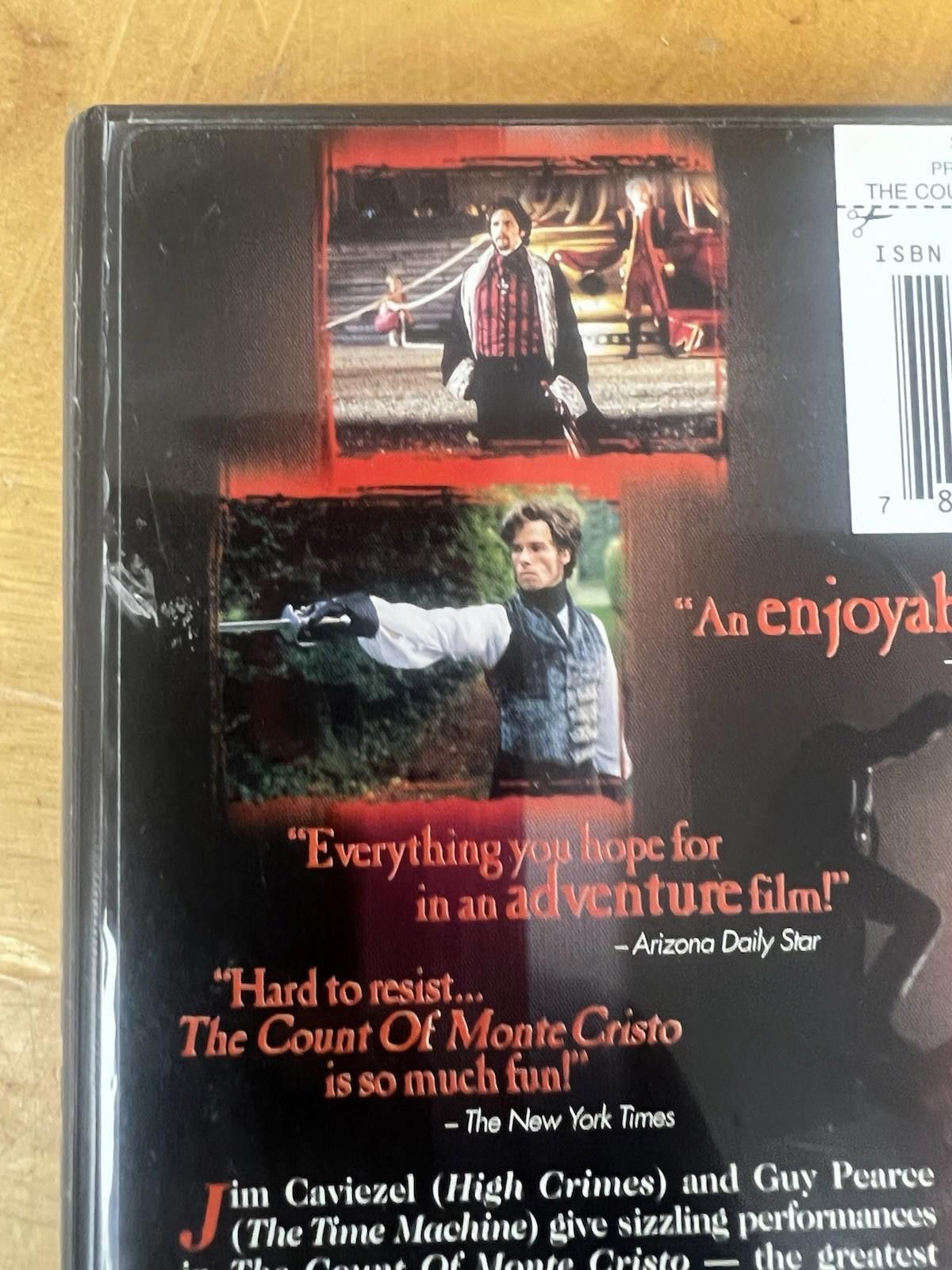 Other The Count of Monte Cristo (DVD, 2002) Size ONE SIZE - 8 Thumbnail