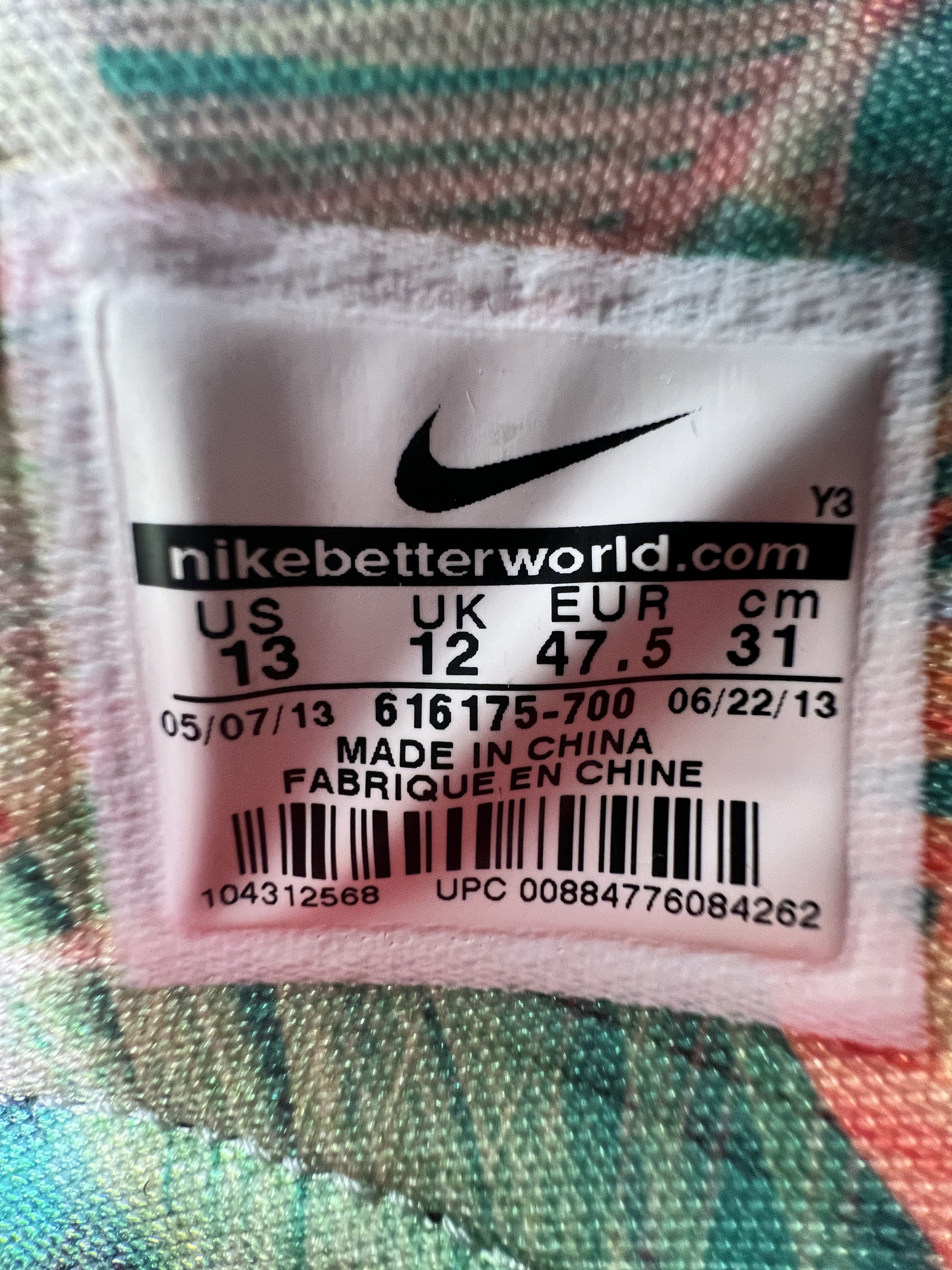 Nike Nike LeBron 11 King's Pride Size US 13 / EU 46 - 7 Thumbnail