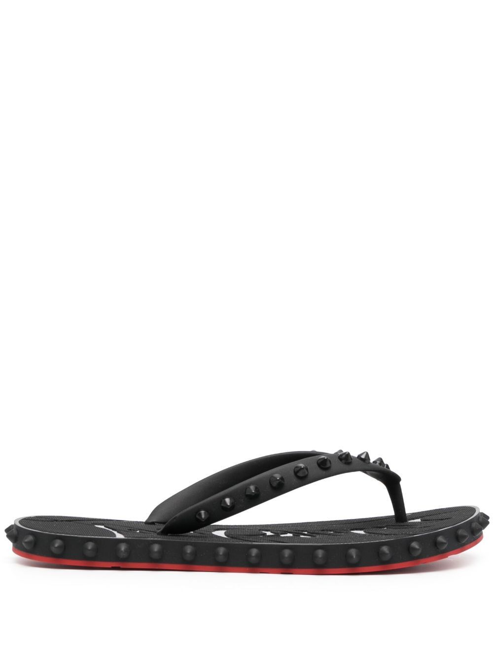 Christian Louboutin SUPER LOUBI FLIP FLOPS Size US 7 / IT 37 - 1 Thumbnail