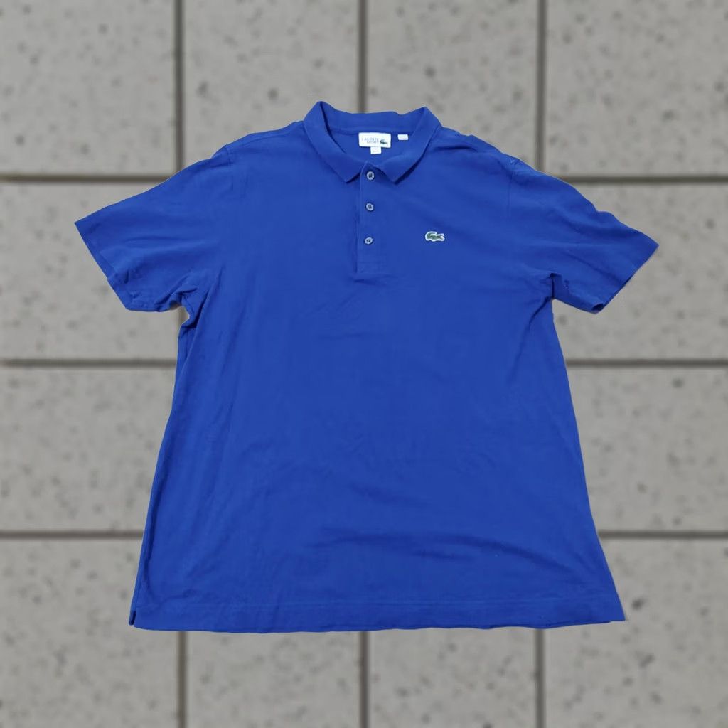Lacoste Lacoste Shirt Mens XL Blue Polo Cotton Size US XL / EU 56 / 4 - 1 Thumbnail