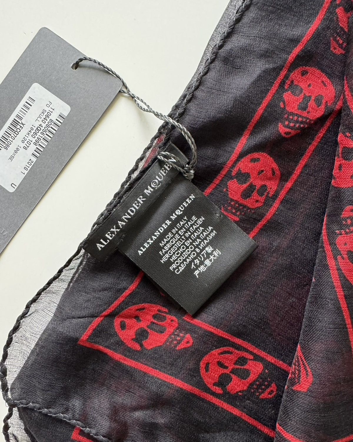 Alexander McQueen Alexander McQueen Skull Scarf Size ONE SIZE - 10 Thumbnail