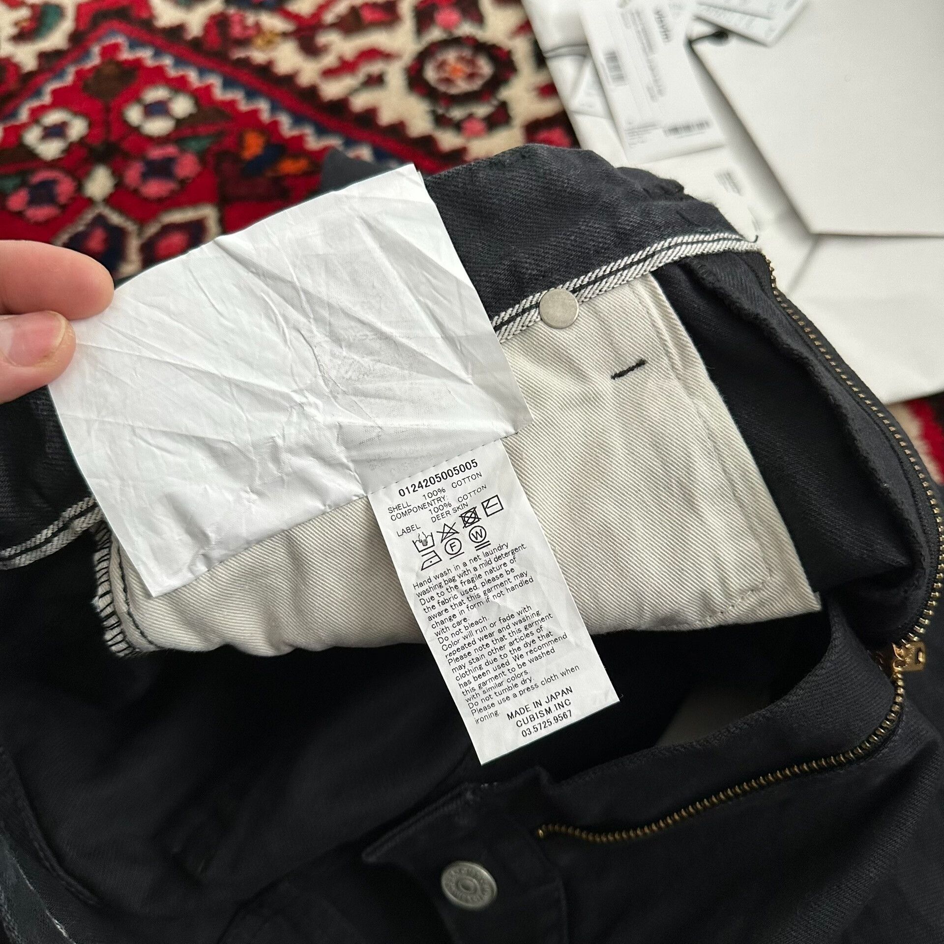 Visvim visvim 24AW 03 CMYK Black Jeans Size US 34 / EU 50 - 8 Thumbnail
