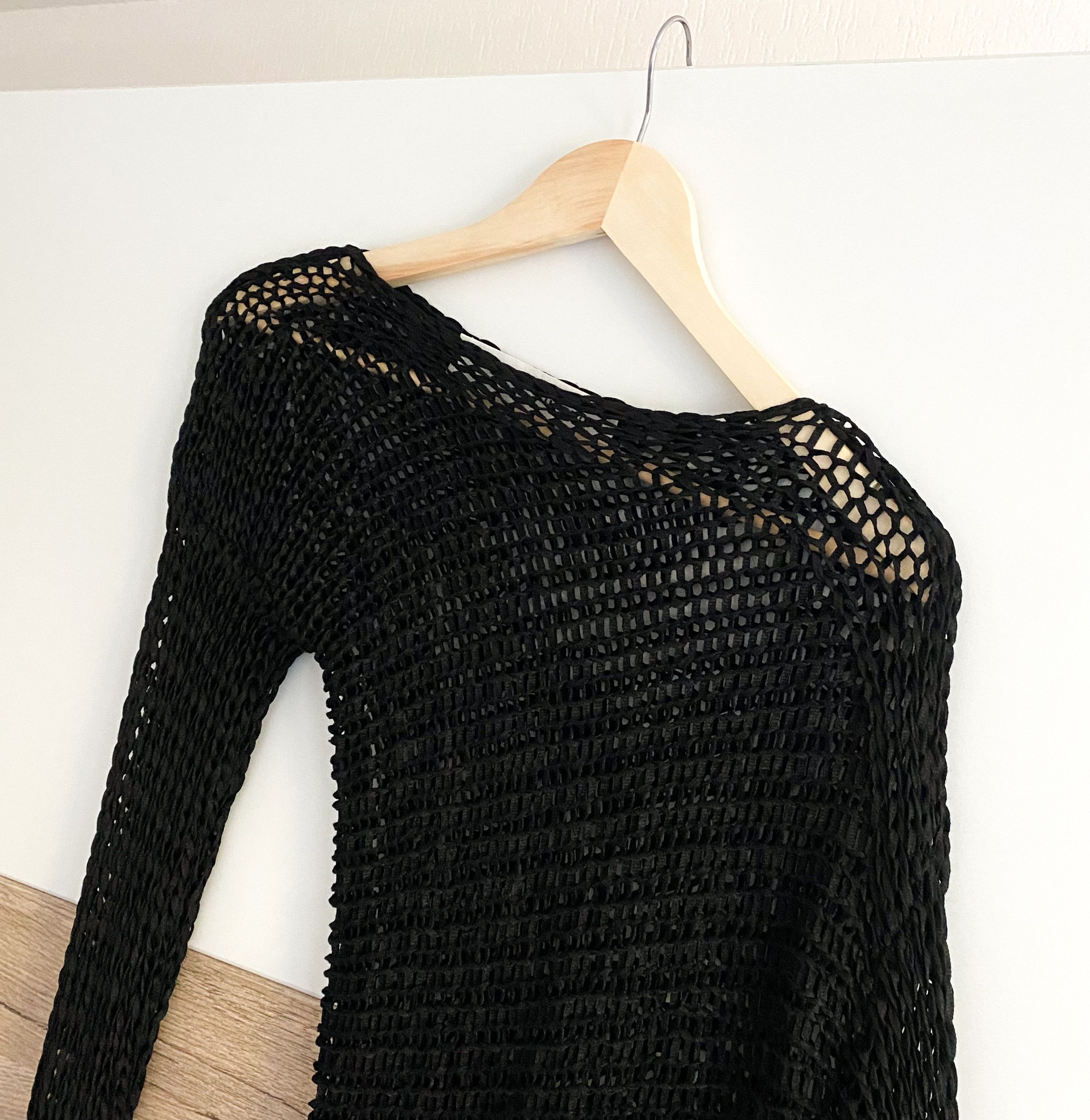 Isabel Benenato Archive Isabel Benenato SS14 Asymmetric Knit Sweater Size M / US 6-8 / IT 42-44 - 5 Thumbnail