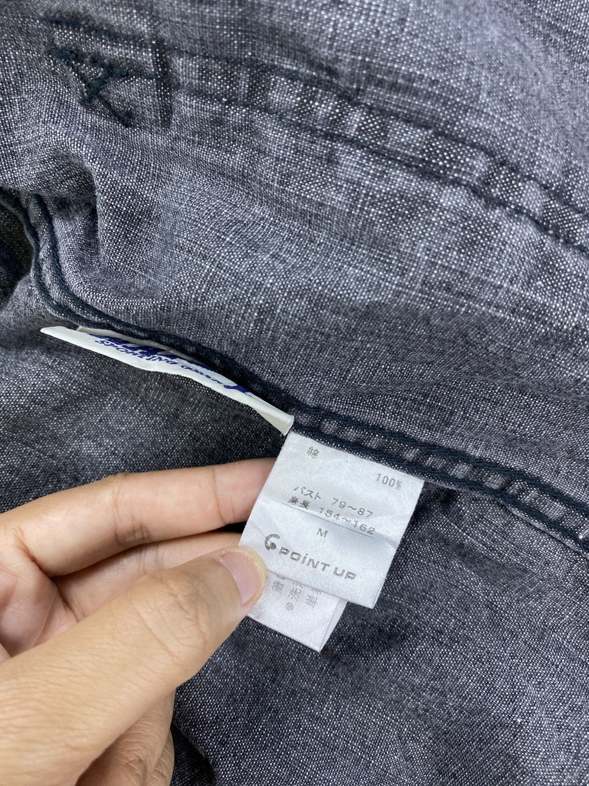 Hai Sporting Gear × Issey Miyake × Vintage Vintage Issey Miyake HAI Sporting Gear Denim Jacket Size US M / EU 48-50 / 2 - 11 Thumbnail