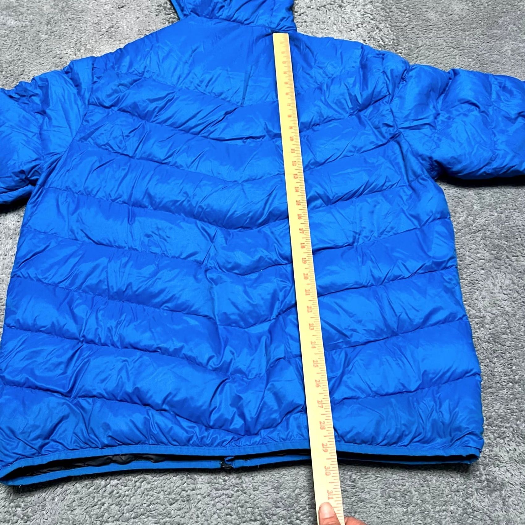 Vintage Trespass Down Jacket Mens XXL Quilted Coat Blue Hooded Stormer flaw Hole by pocket Regular Mens 2XL Jacket Puffer Blue Size US XXL / EU 58 / 5 - 6 Thumbnail