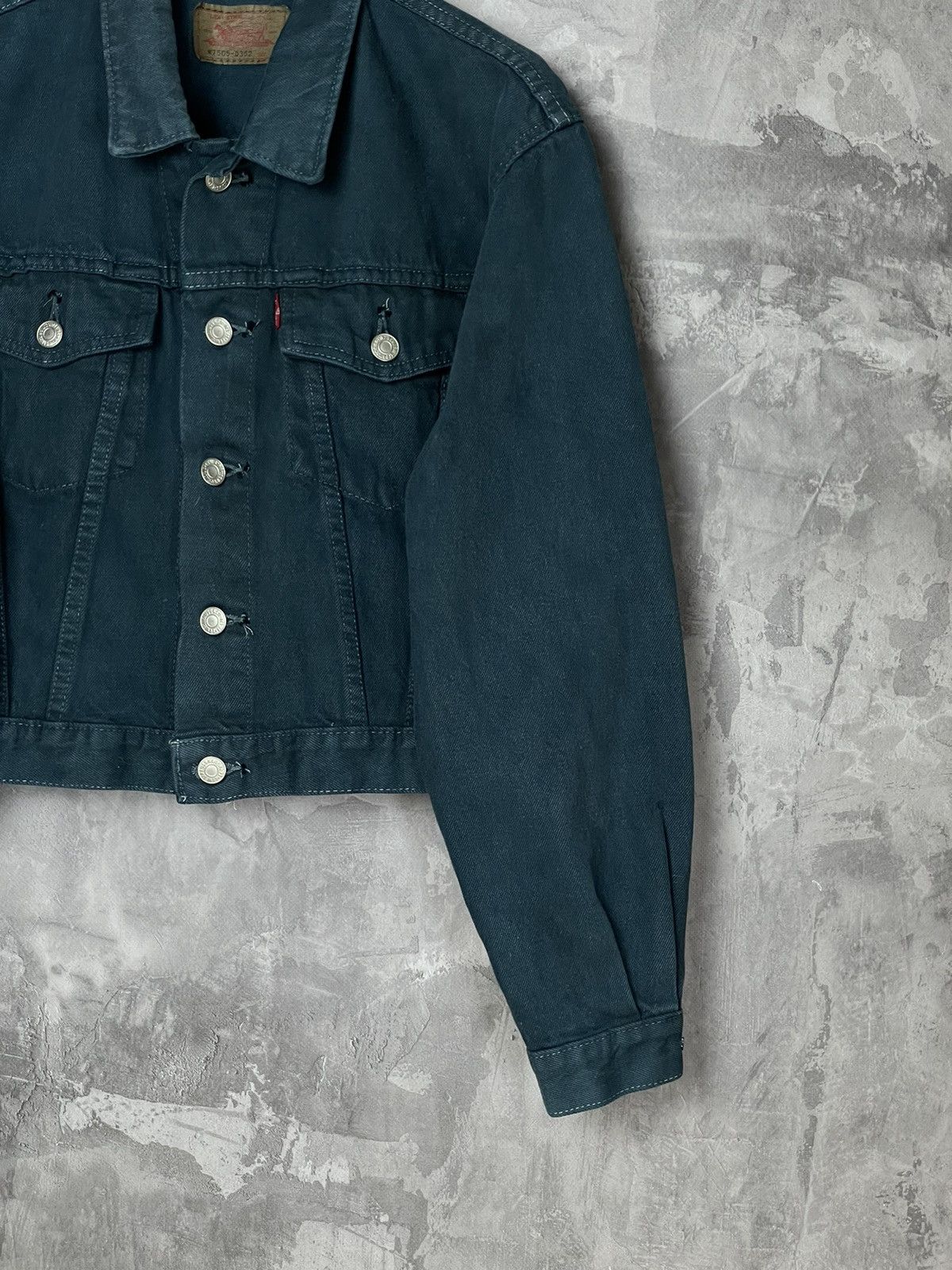 Levi's × Vintage VINTAGE 90s LEVIS Made In Japan DENIM TRUCKER JACKET MEDIUM Size M / US 6-8 / IT 42-44 - 6 Thumbnail
